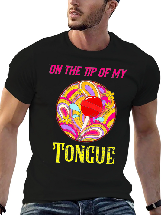 On The Tip of My Tongue Graphic T-Shirt