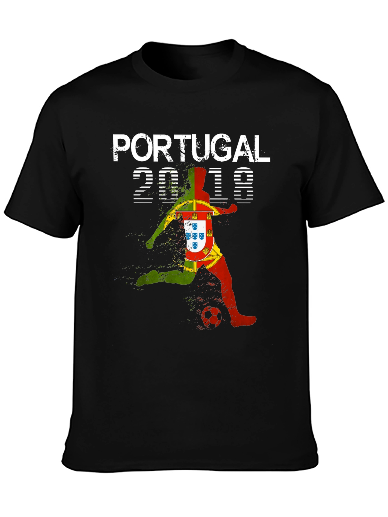 Portugal Soccer Fan T-Shirt - 2018 Graphic Tee