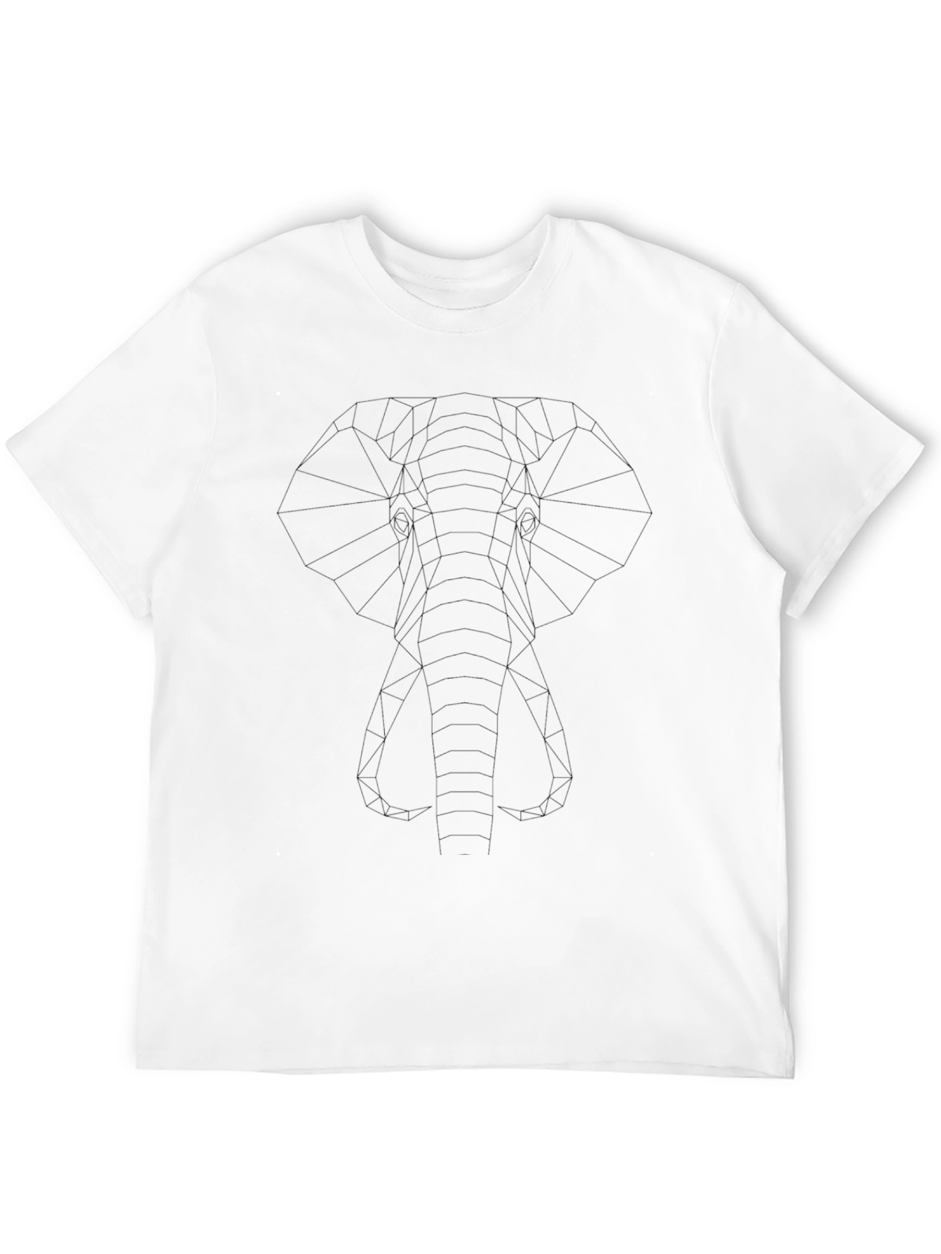 Mens Black Crew Neck T-Shirt