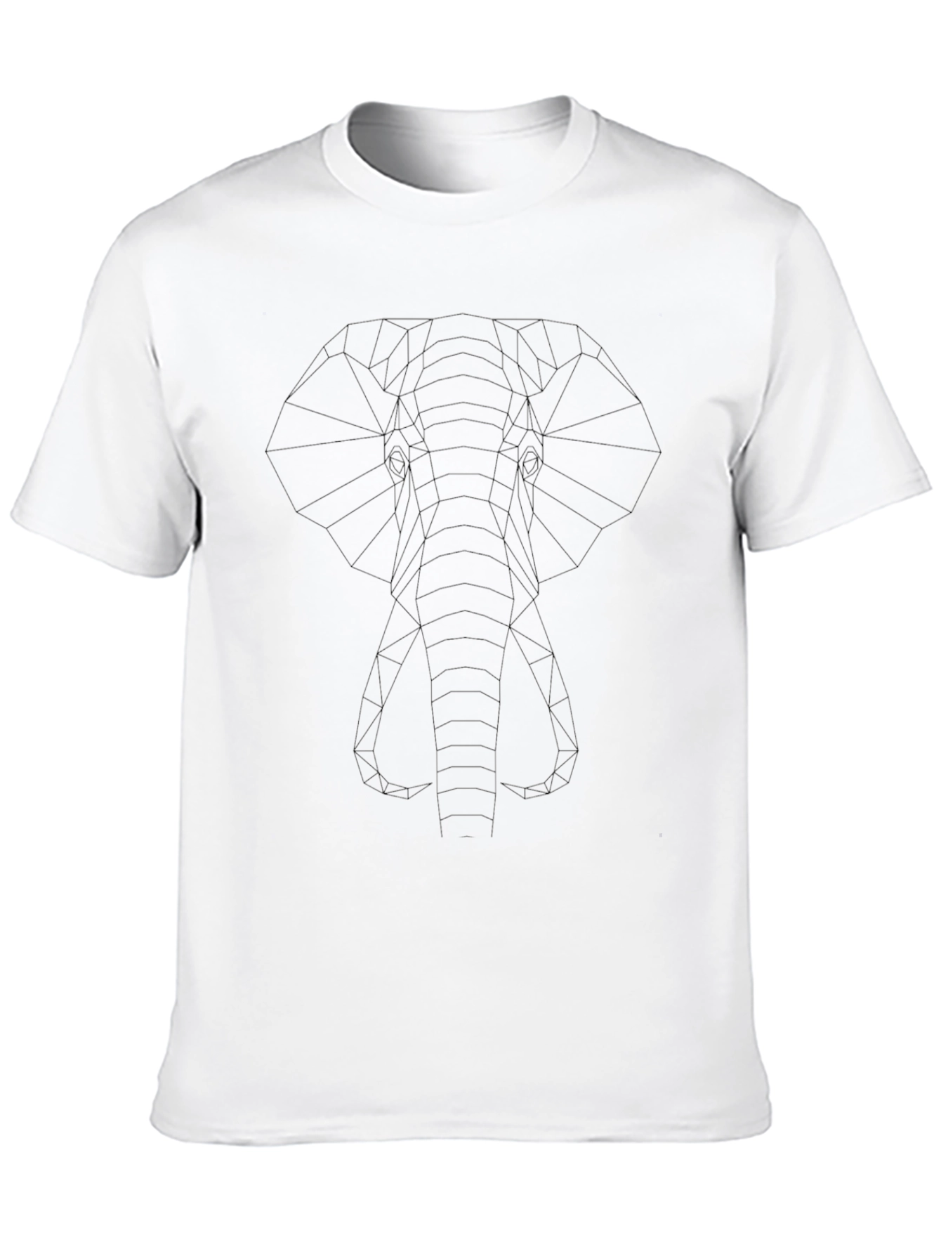 Mens Black Crew Neck T-Shirt