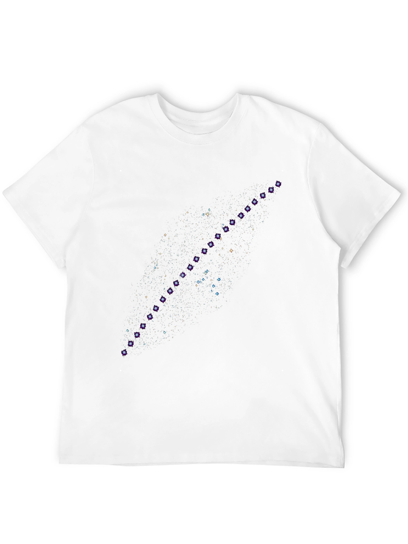 Celestial Constellation Graphic Tee - Black Cotton