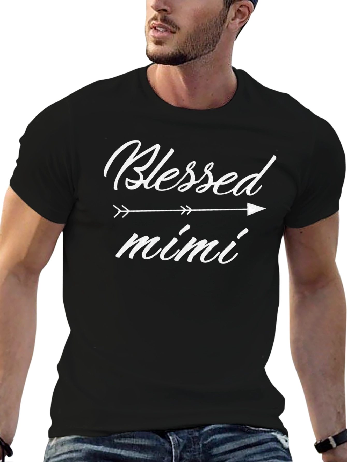 Blessed Mimi Arrow T-Shirt - Gift for Grandma