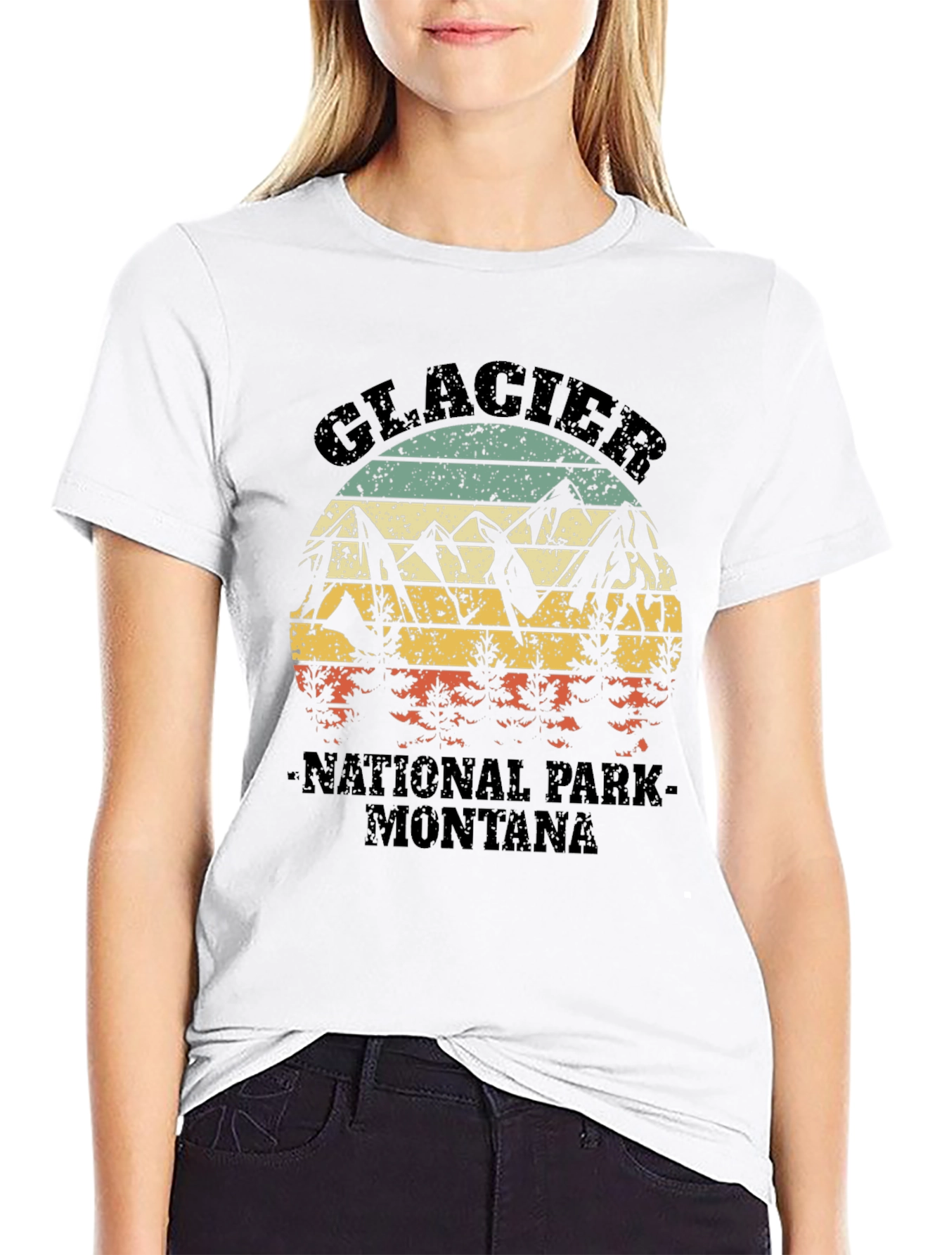 Glacier National Park Montana T-Shirt