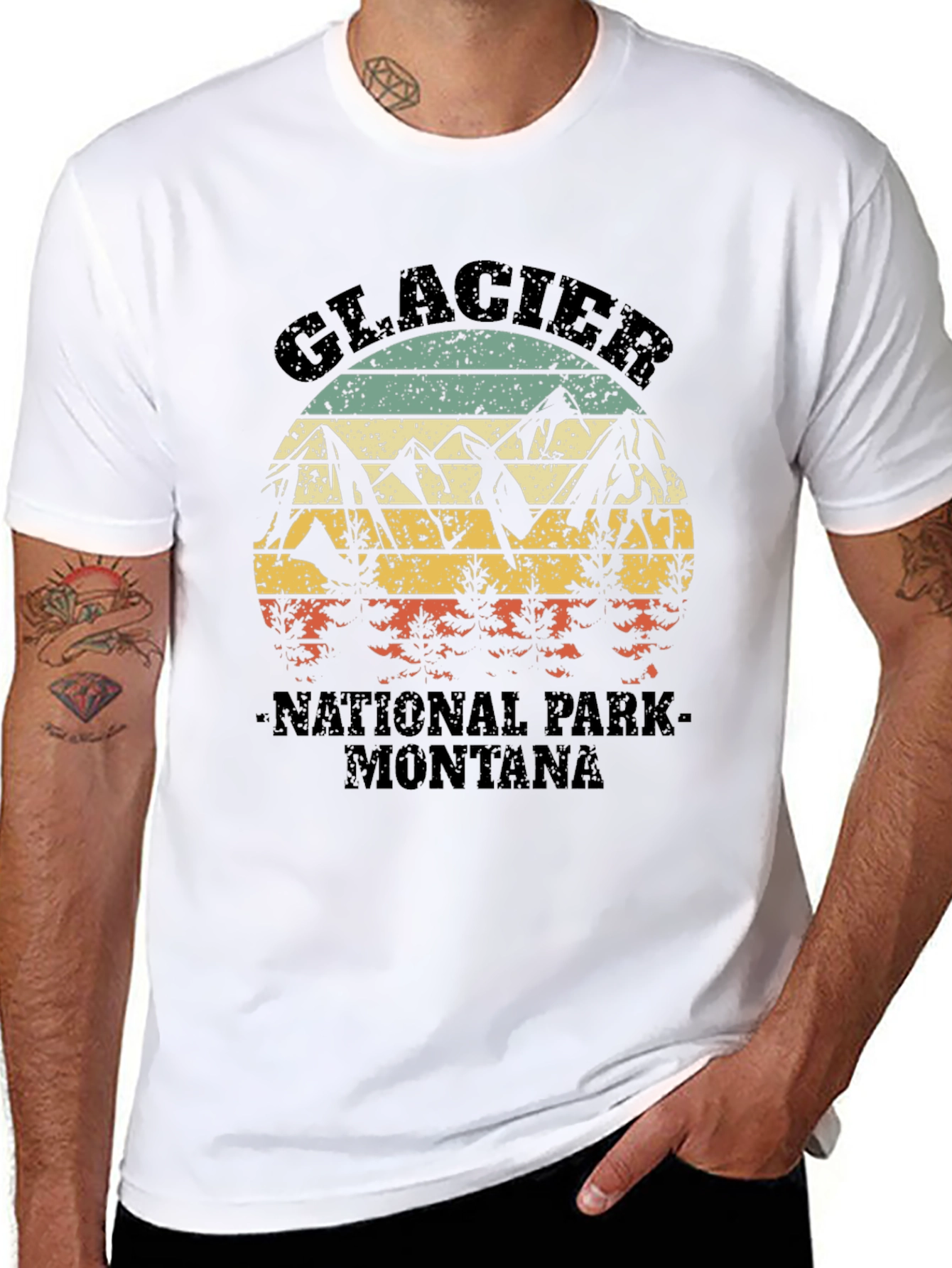 Glacier National Park Montana T-Shirt
