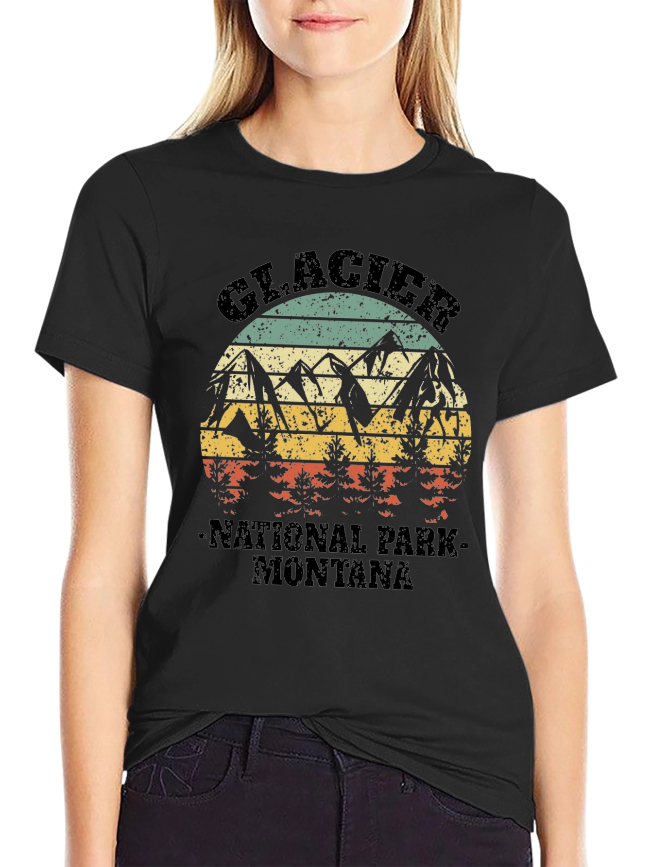 Glacier National Park Montana T-Shirt