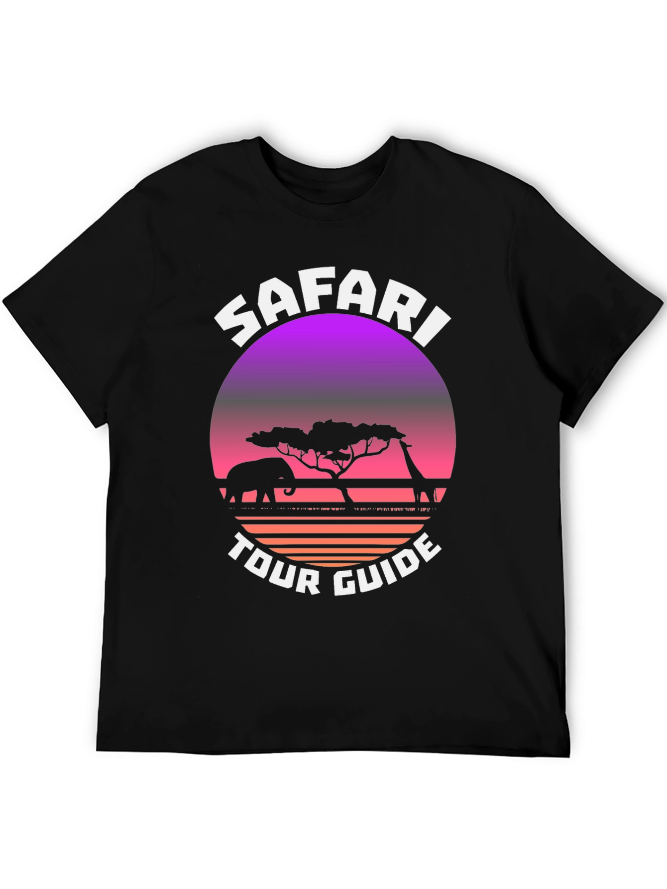 Safari Tour Guide Graphic T-Shirt