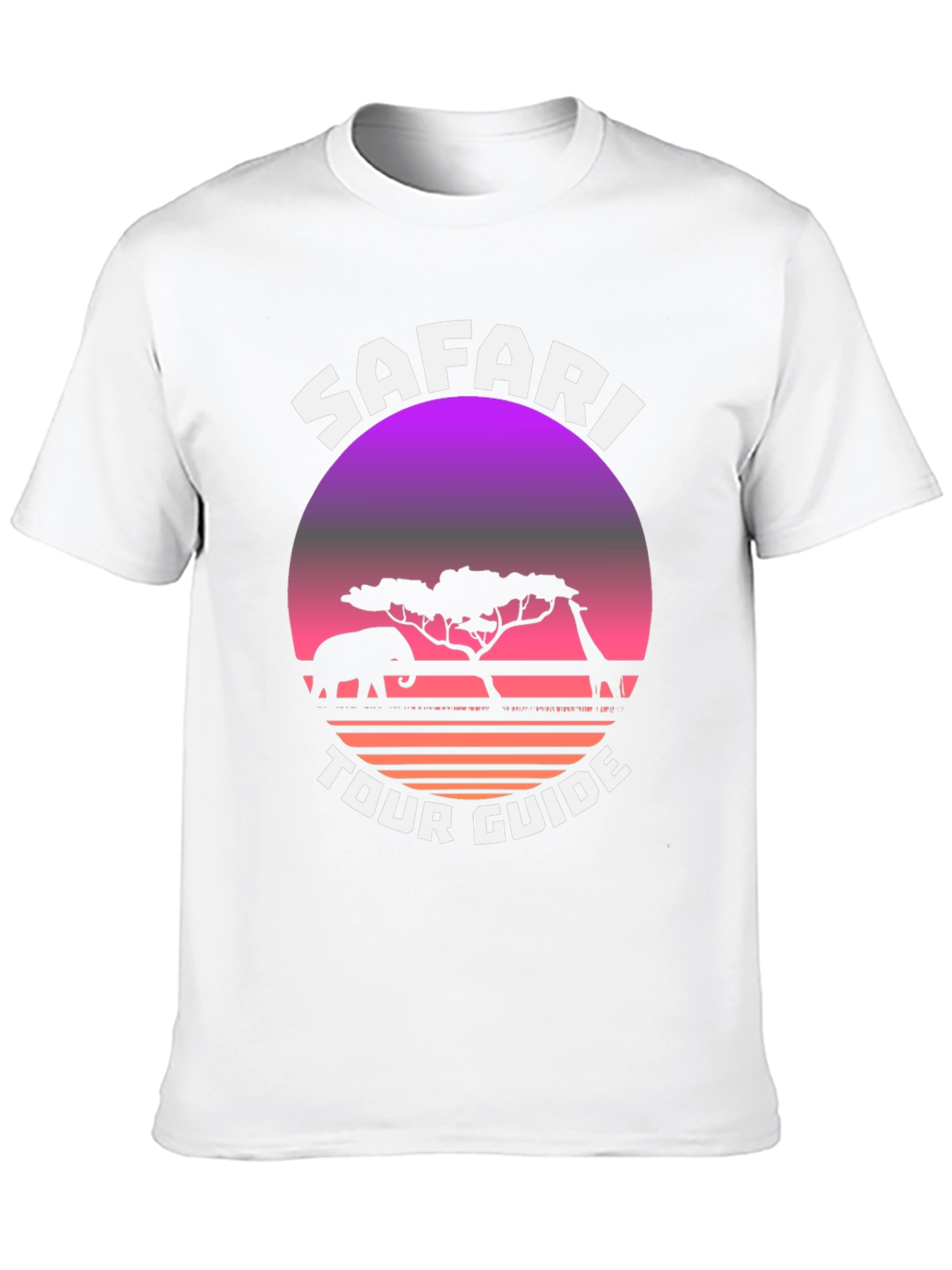 Safari Tour Guide Graphic T-Shirt