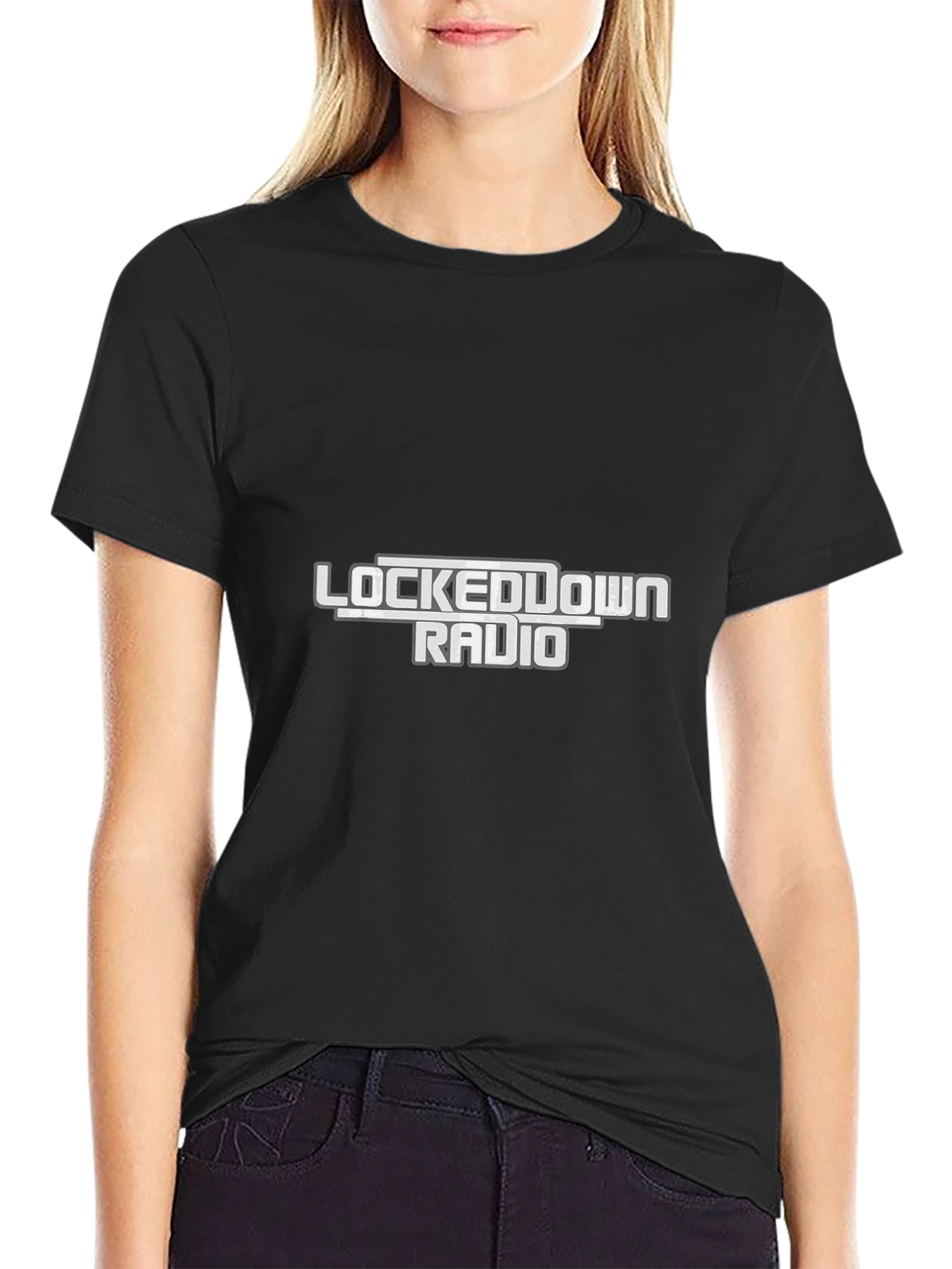Lockdown Radio Black T-Shirt