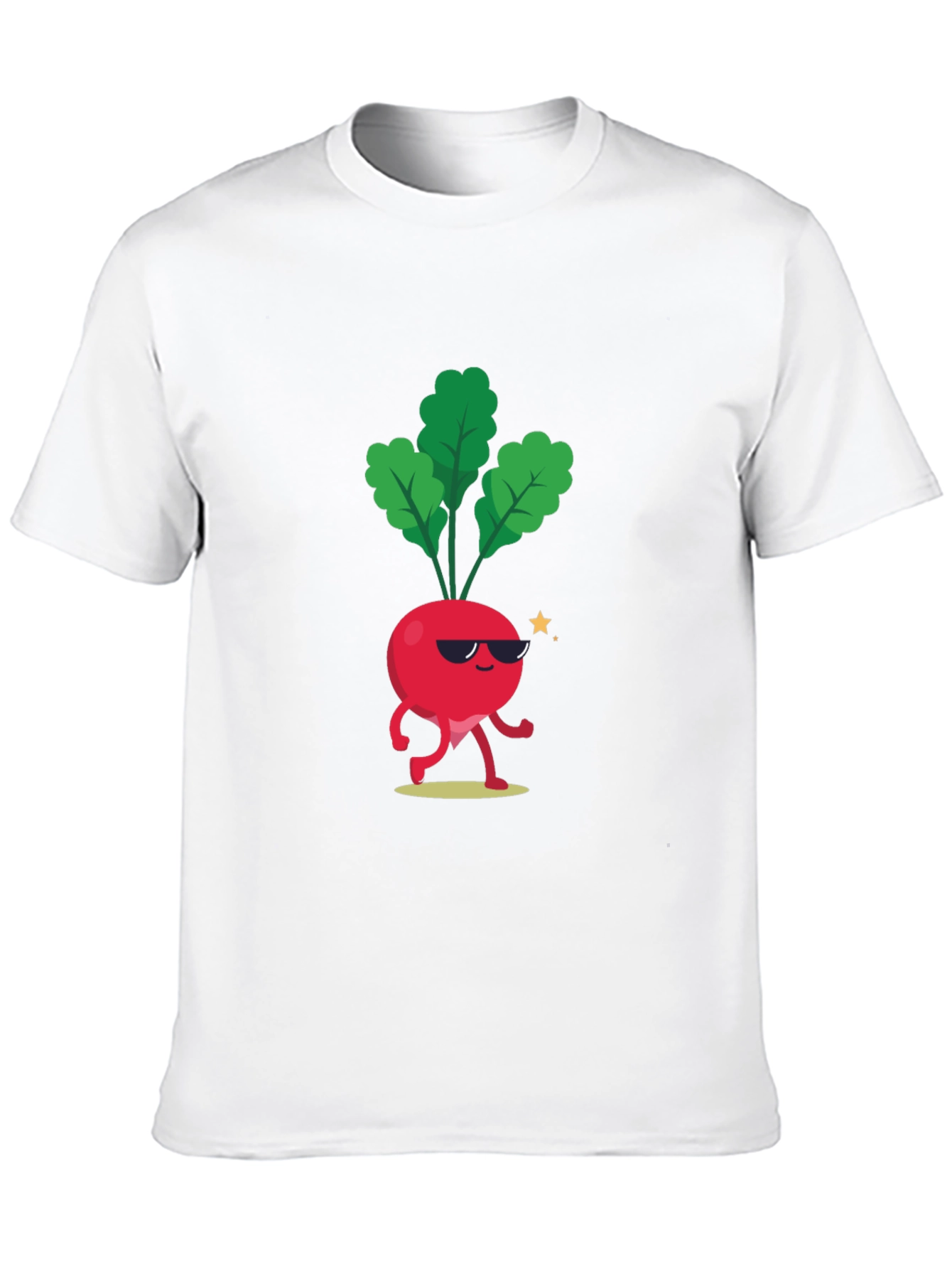 Cool Beet T-Shirt - Funny Cartoon Vegetable Tee