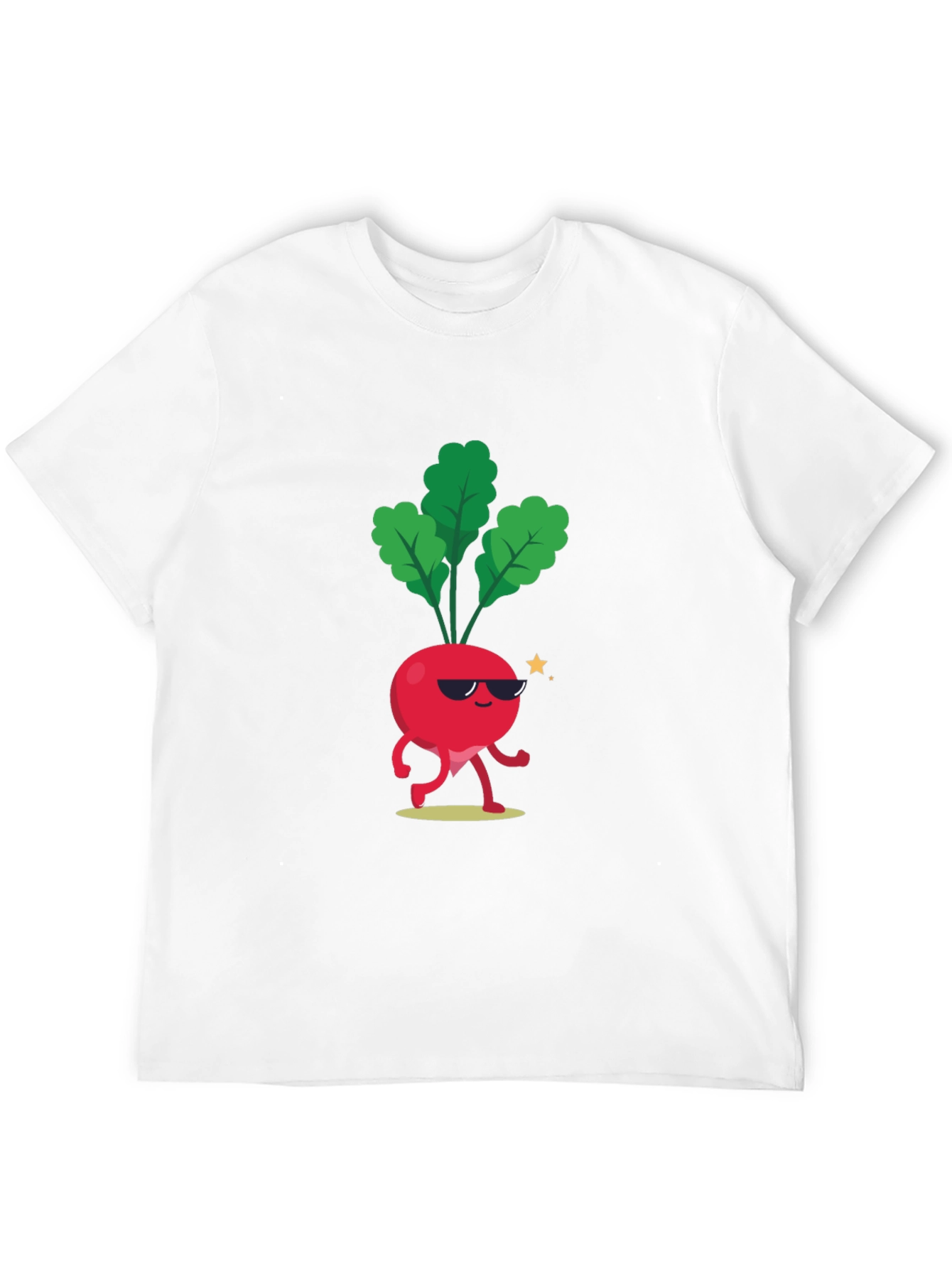 Cool Beet T-Shirt - Funny Cartoon Vegetable Tee
