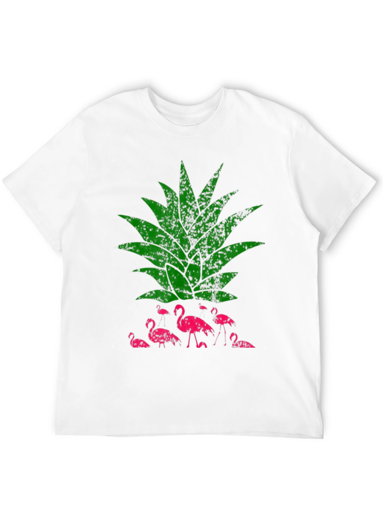 Flamingo Pineapple Graphic T-Shirt