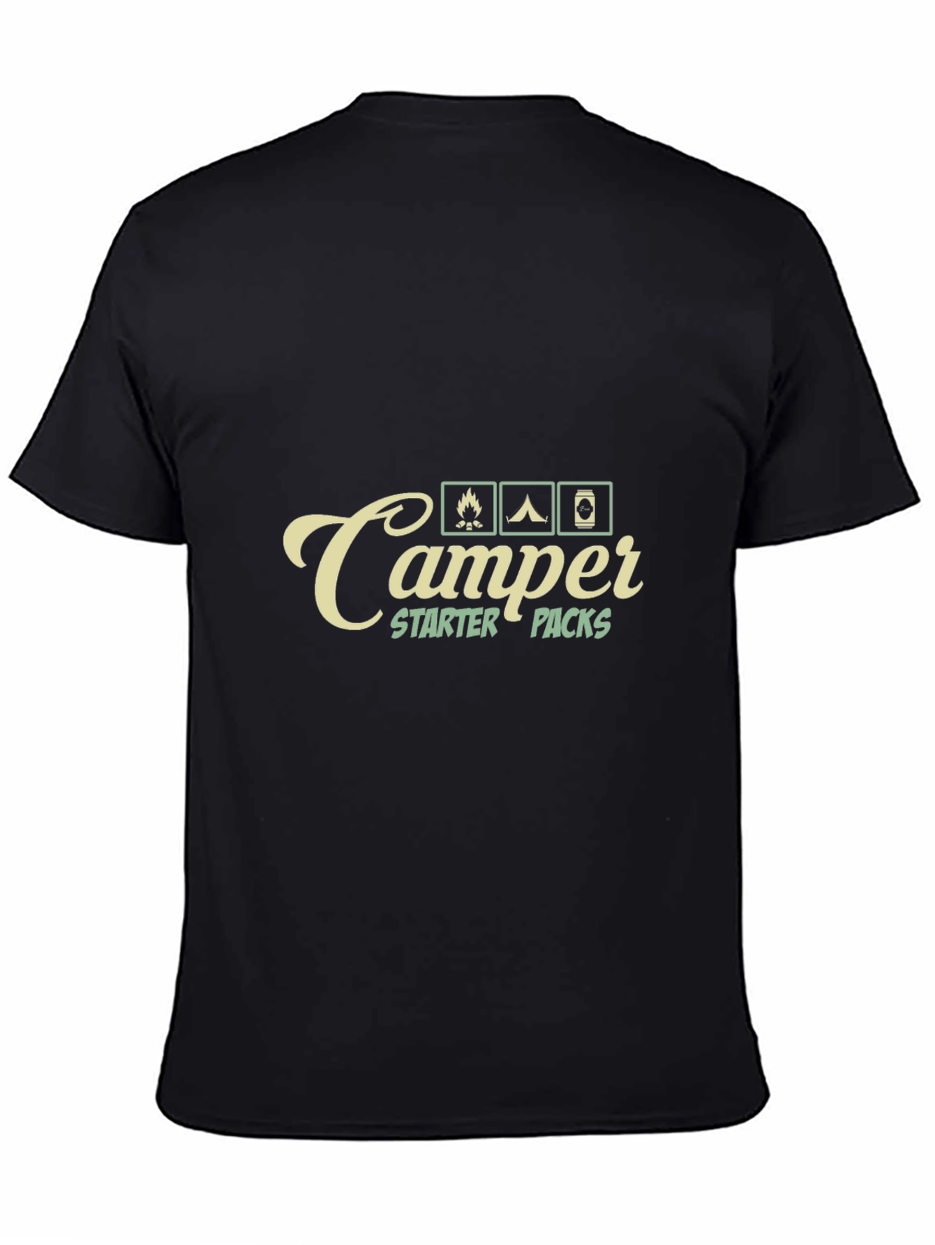 Camper Starter Packs Graphic T-Shirt - Camping Adventure Tee