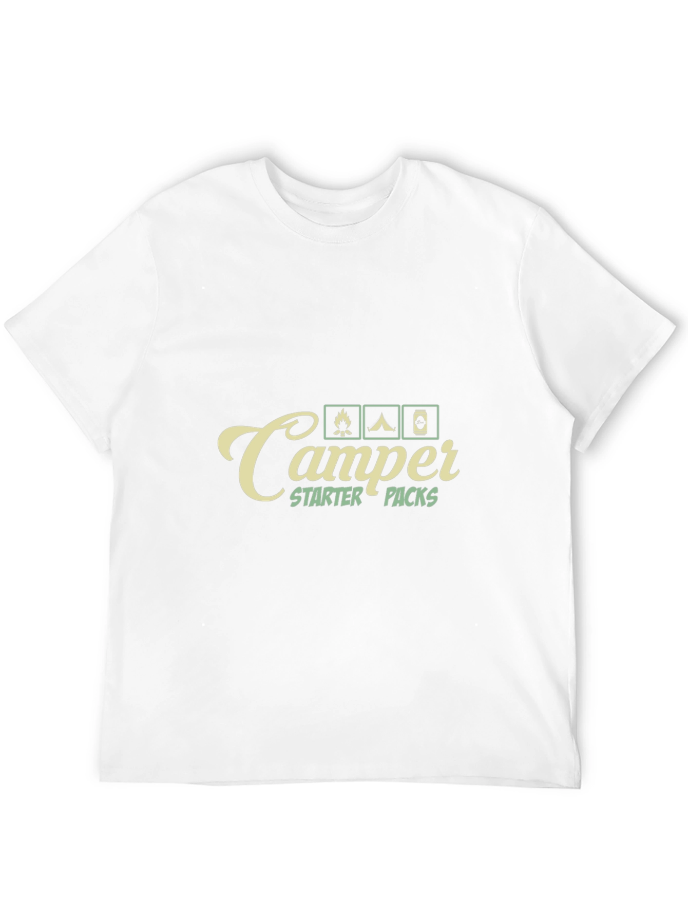 Camper Starter Packs Graphic T-Shirt - Camping Adventure Tee