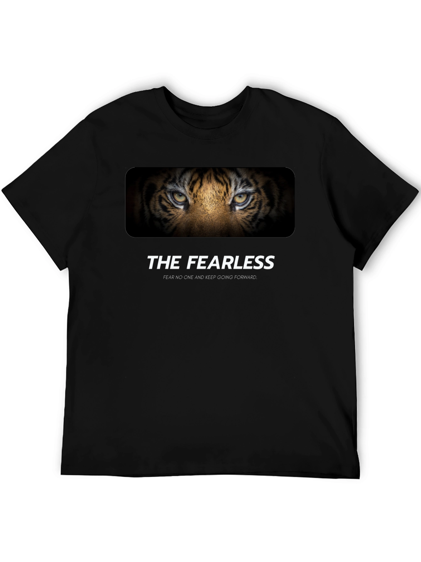 The Fearless Tiger Graphic Tee - Bold Statement Shirt