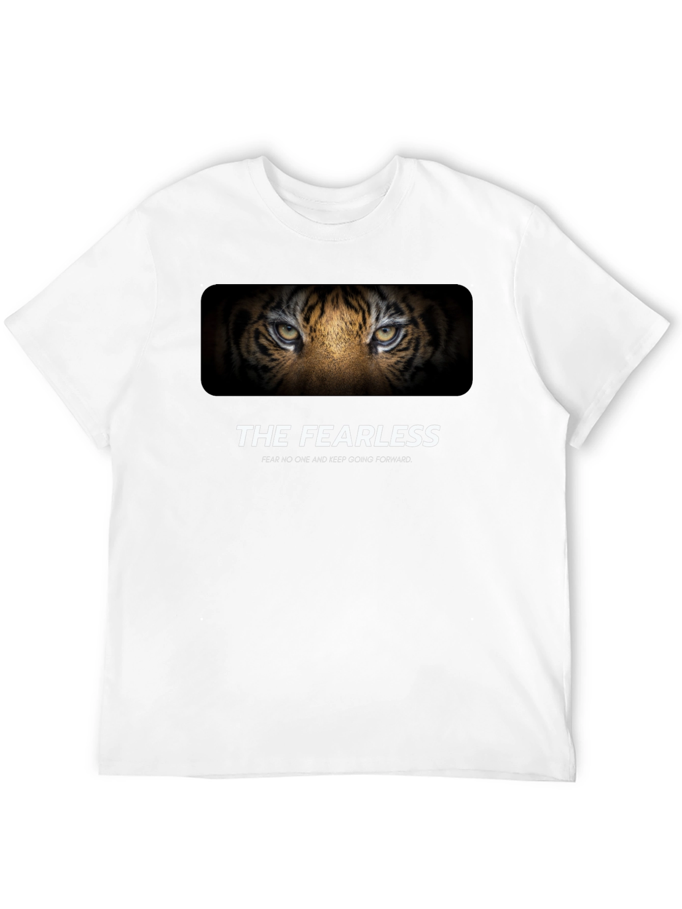 The Fearless Tiger Graphic Tee - Bold Statement Shirt