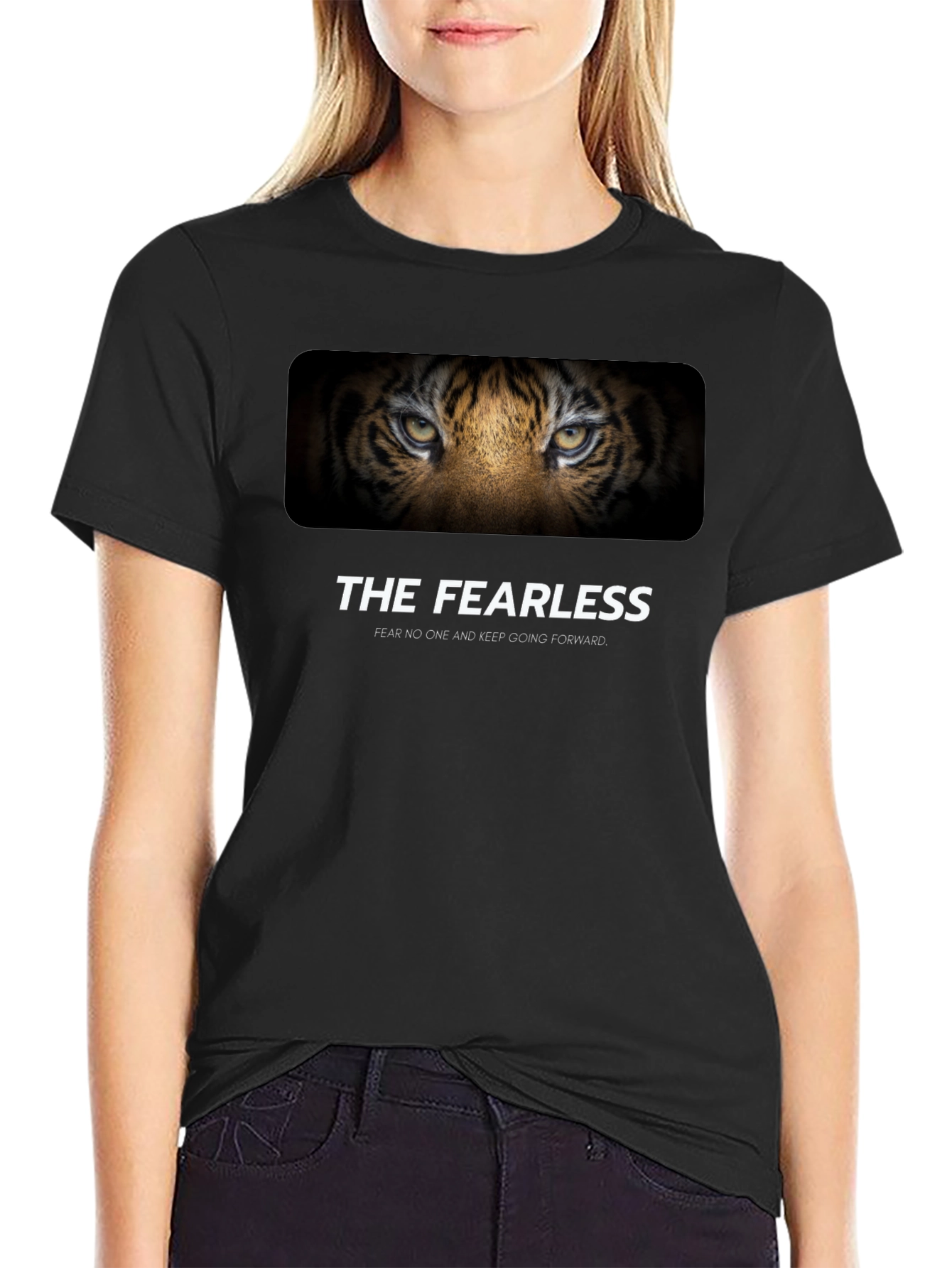 The Fearless Tiger Graphic Tee - Bold Statement Shirt