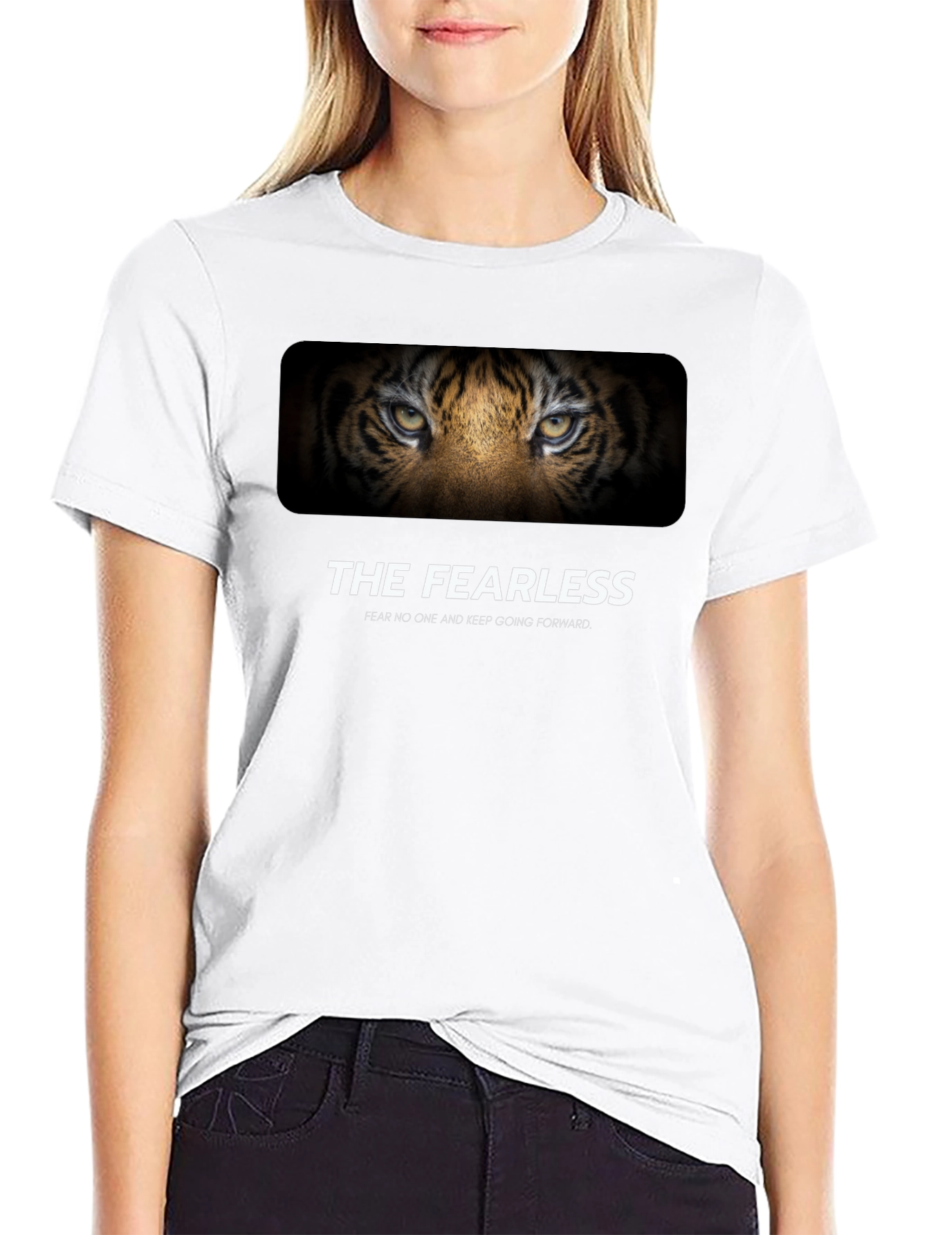 The Fearless Tiger Graphic Tee - Bold Statement Shirt