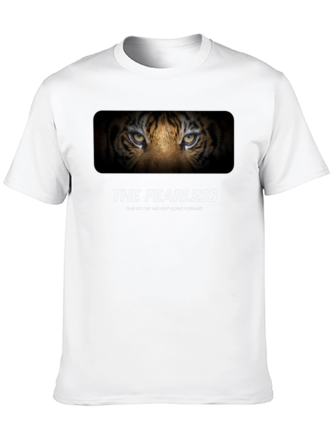 The Fearless Tiger Graphic Tee - Bold Statement Shirt