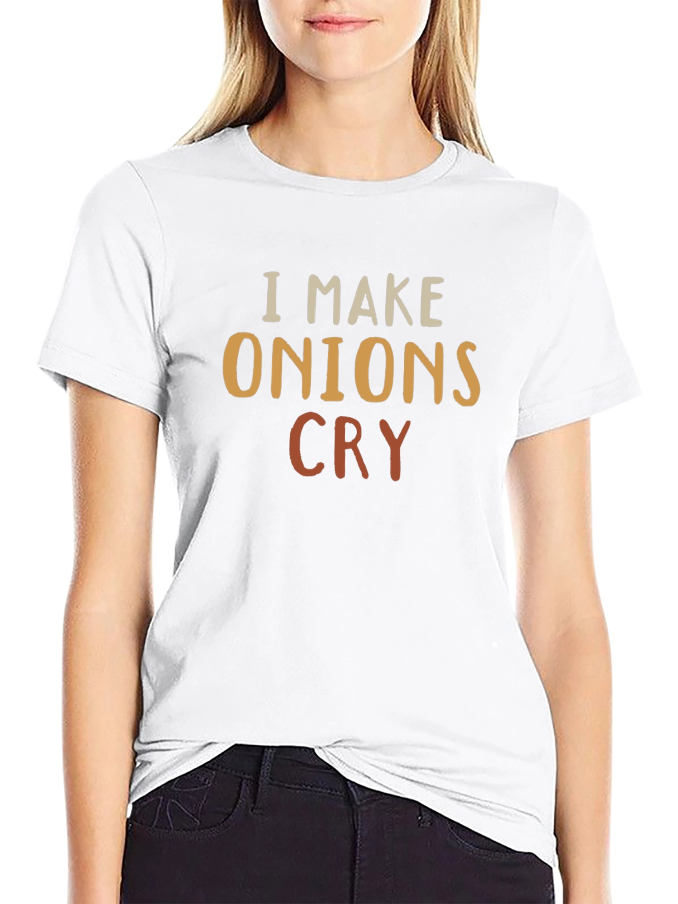 I Make Onions Cry T-Shirt - Funny Chef Tee