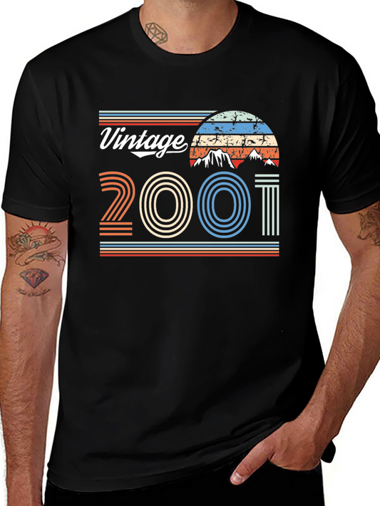 Vintage 2001 Retro Graphic T-Shirt