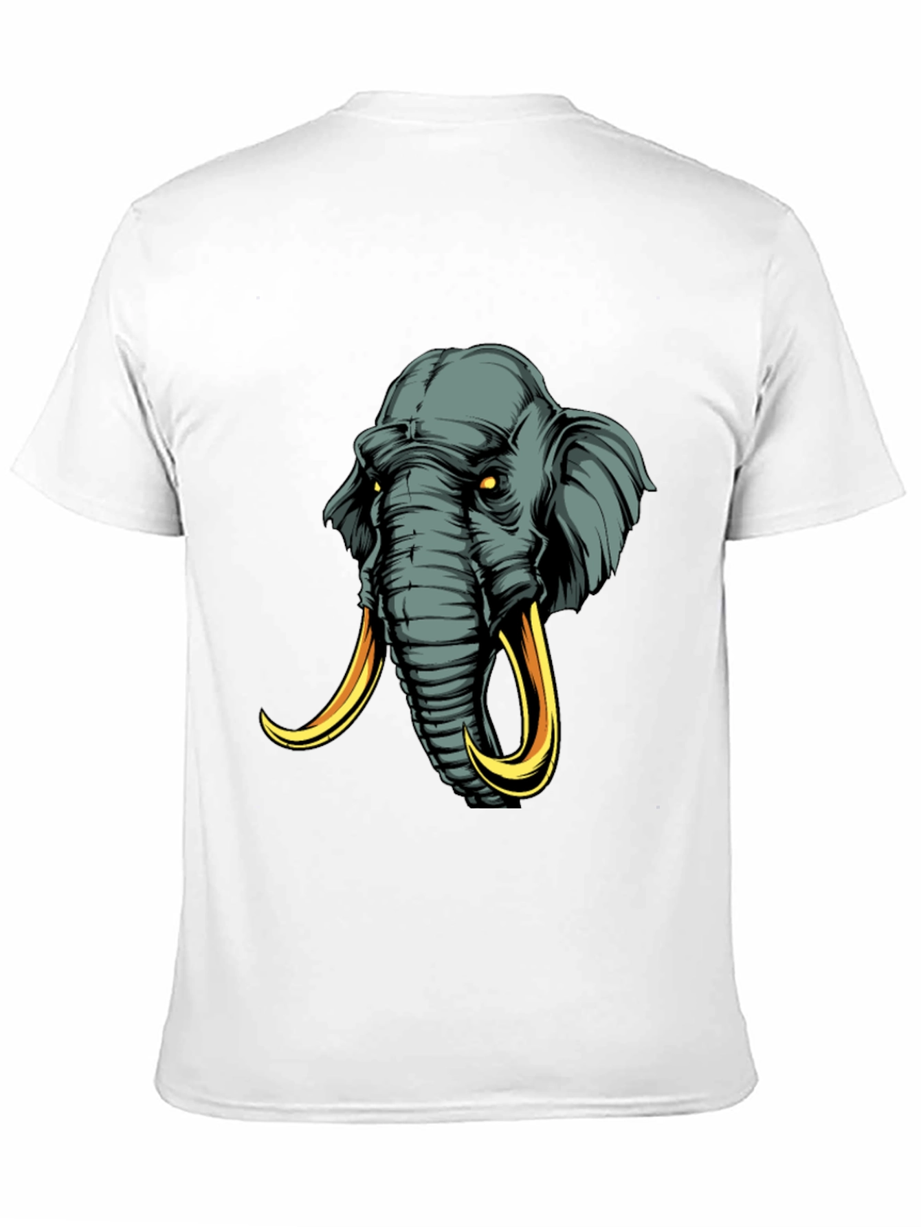 Elephant Graphic Tee - Mens Black T-Shirt