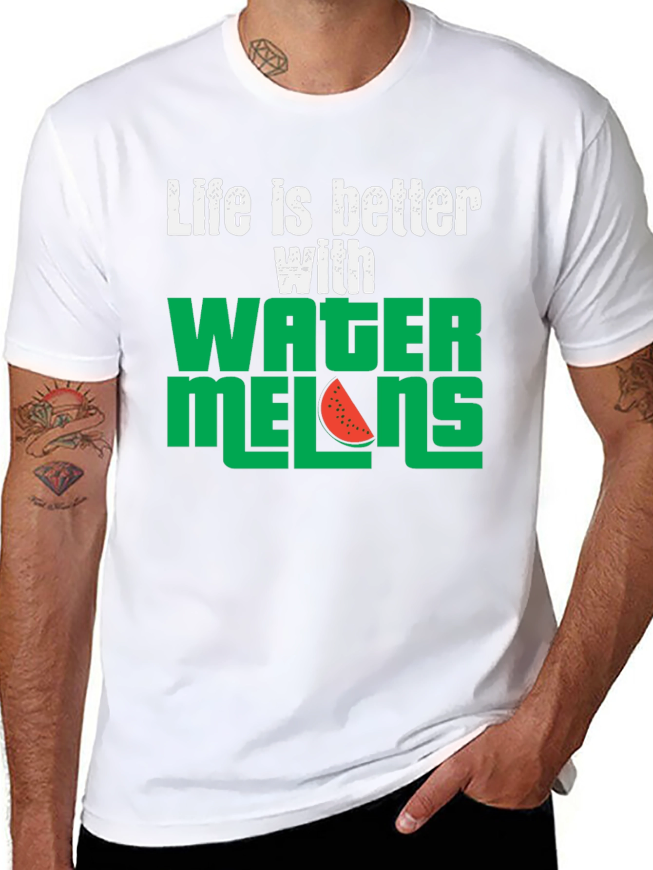 Life is Better with Watermelons T-Shirt