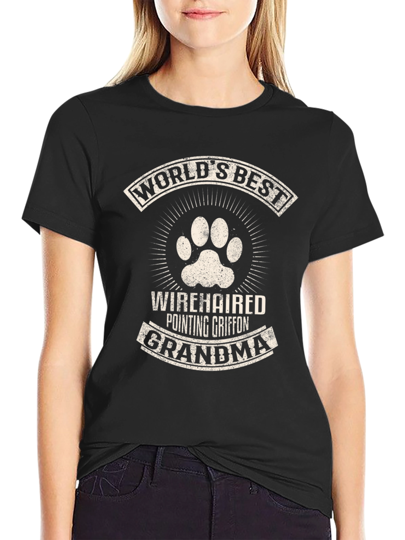Wirehaired Pointing Griffon Grandma T-Shirt