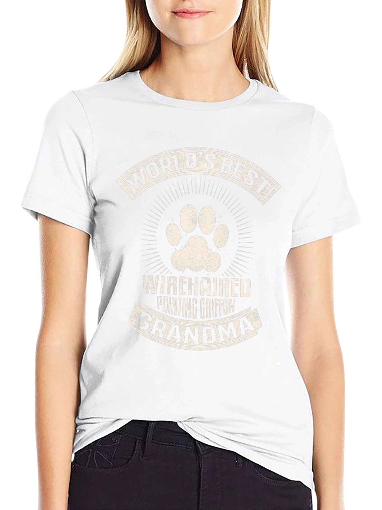 Wirehaired Pointing Griffon Grandma T-Shirt