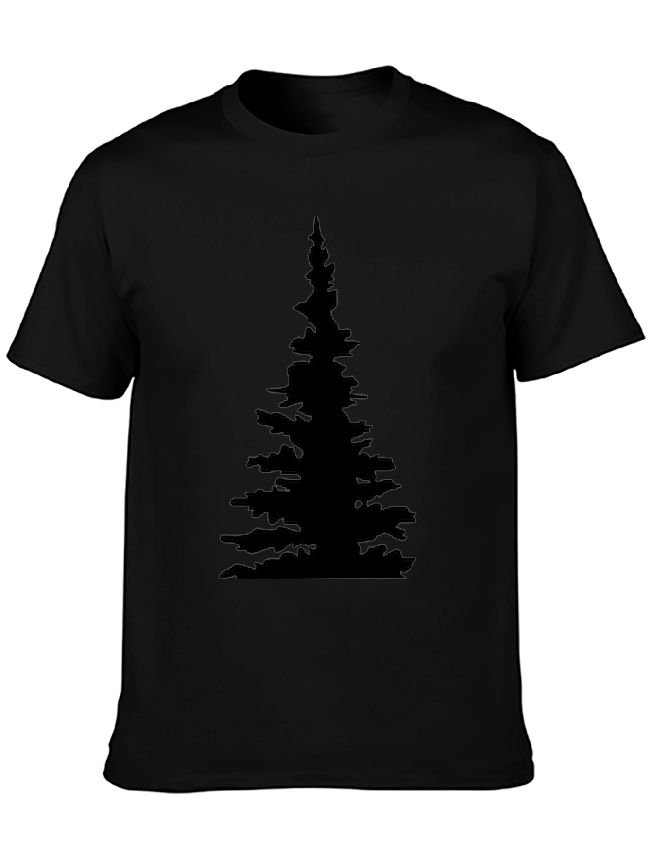 Black Tree Silhouette T-Shirt