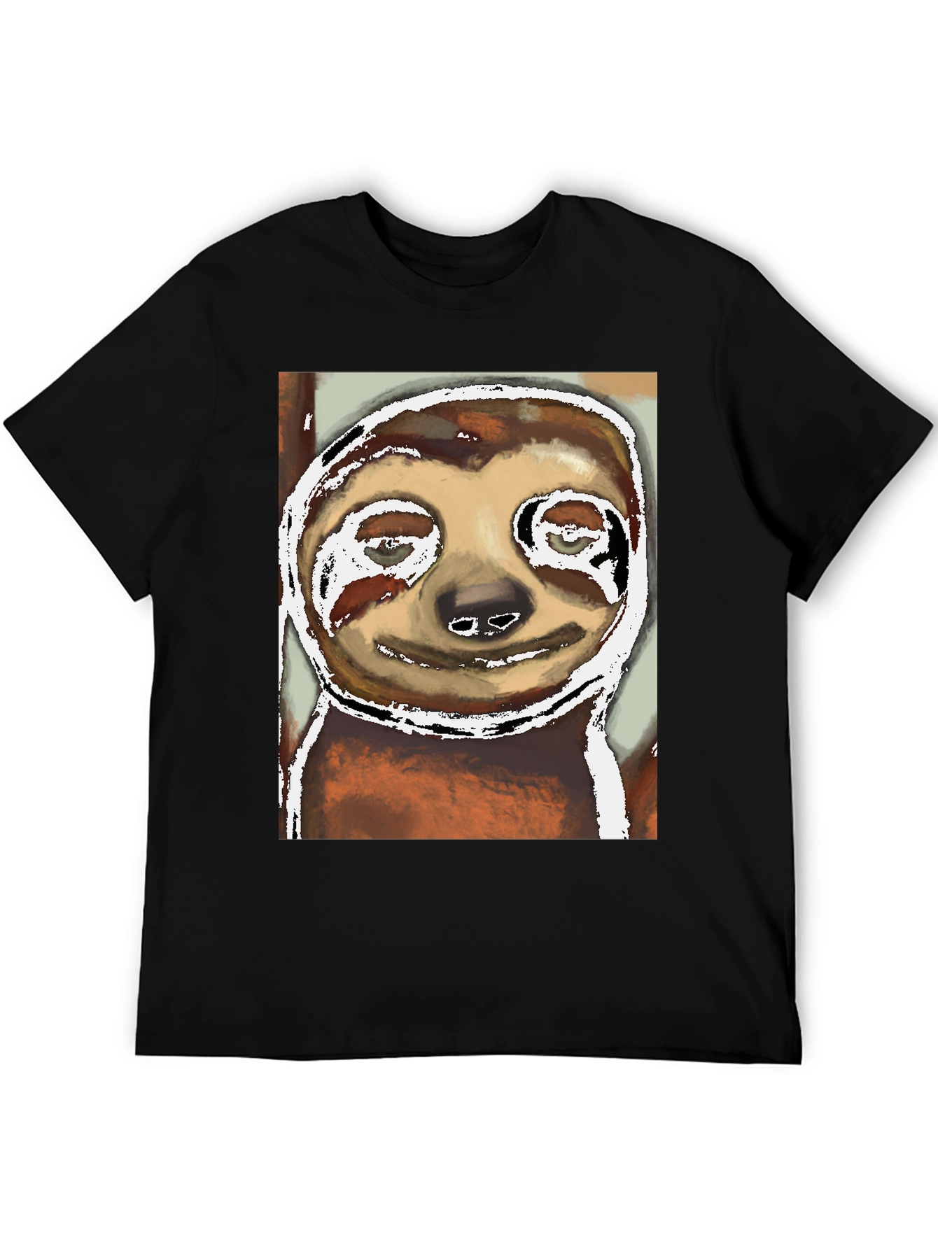 Sloth Graphic Tee -  Unique Artistic Print
