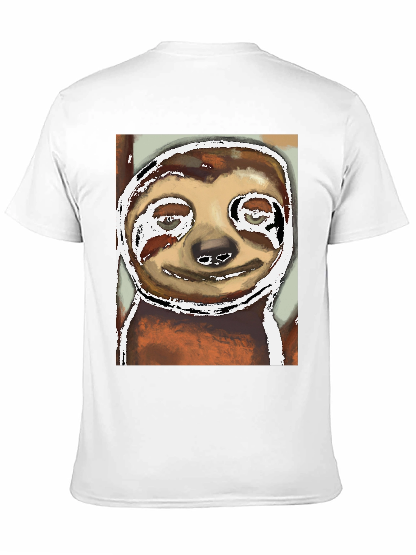Sloth Graphic Tee -  Unique Artistic Print