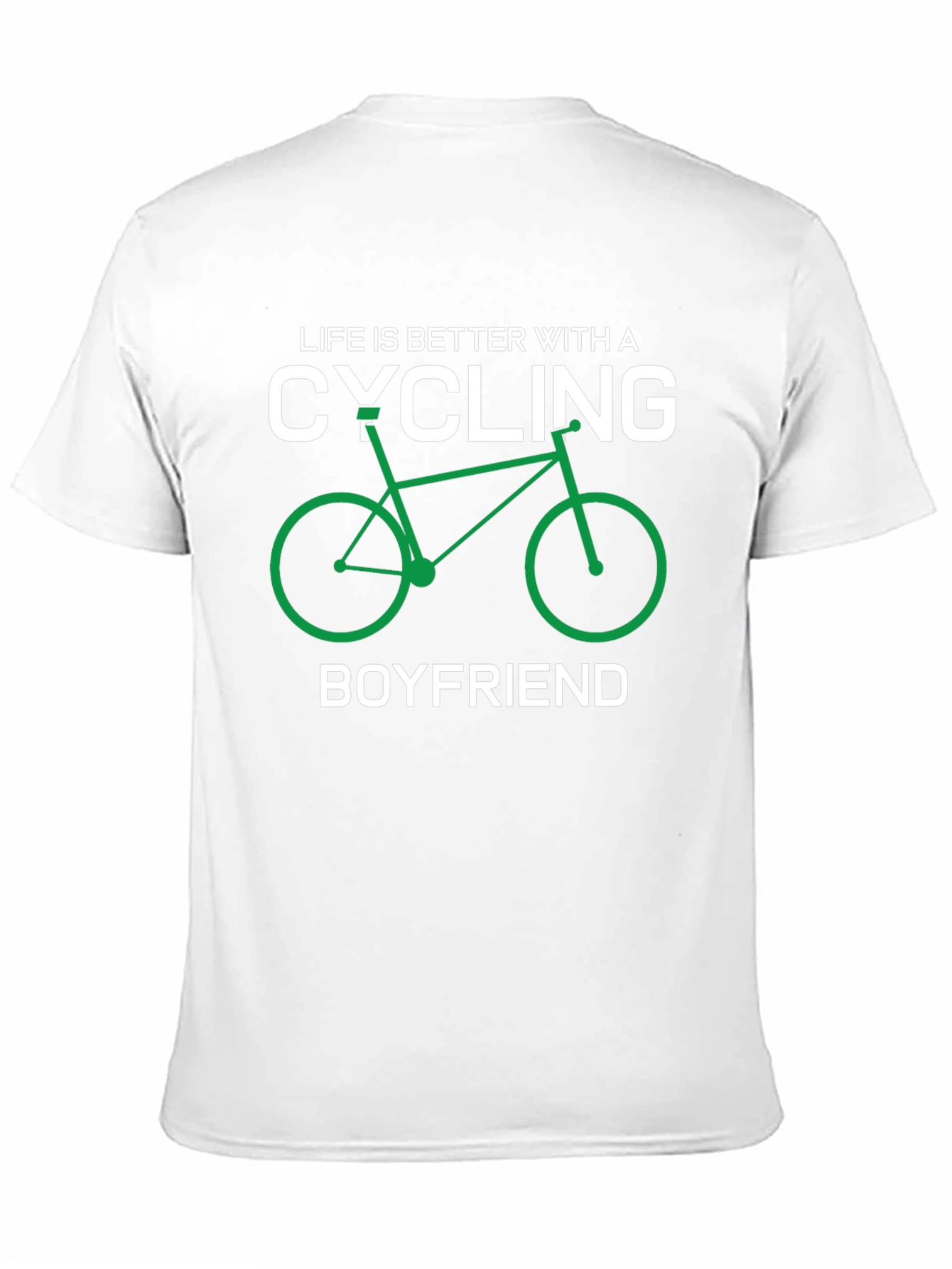 Cycling Boyfriend Graphic T-Shirt