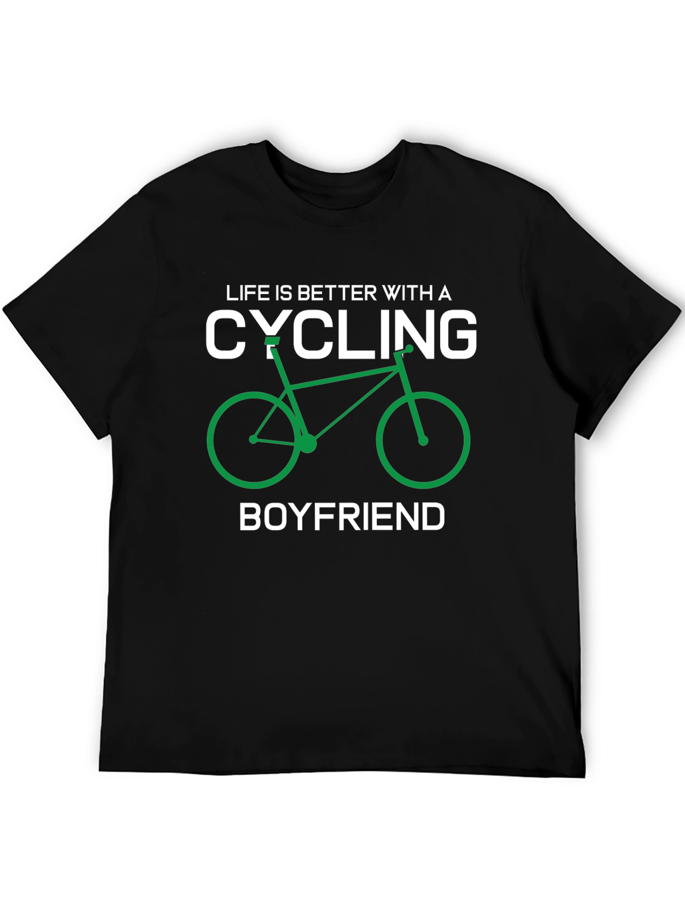 Cycling Boyfriend Graphic T-Shirt