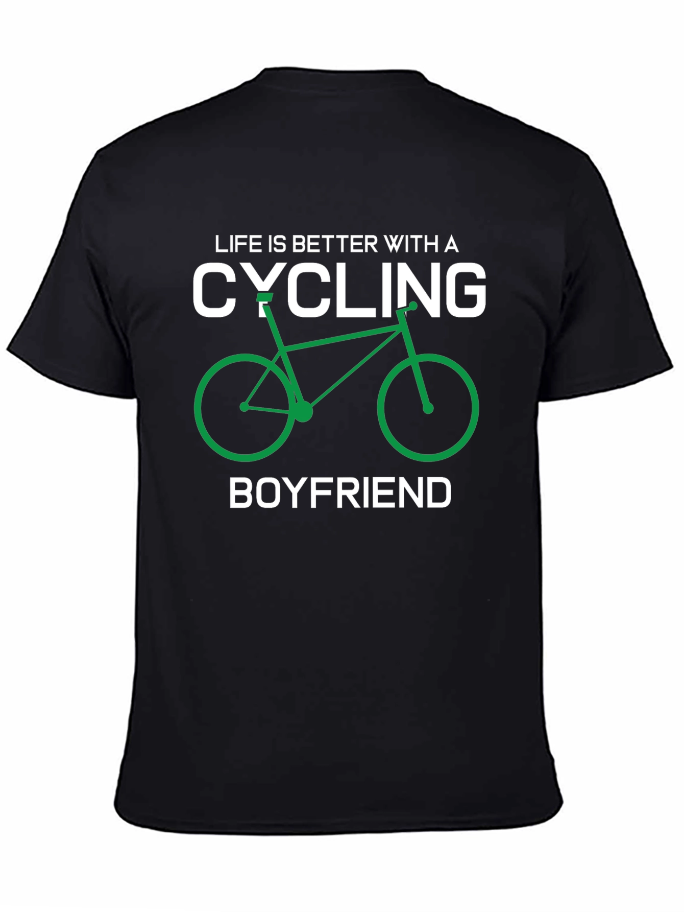 Cycling Boyfriend Graphic T-Shirt