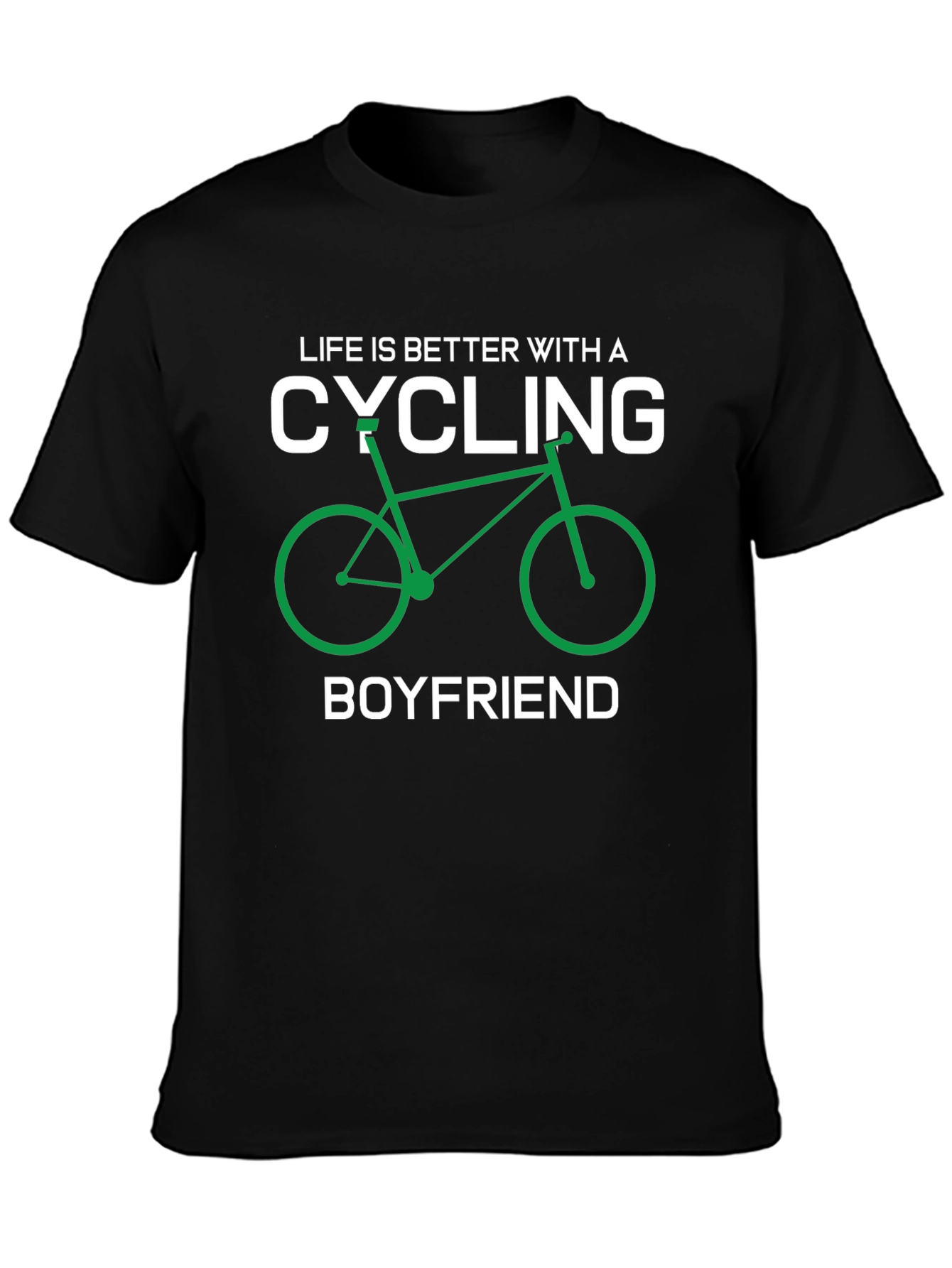 Cycling Boyfriend Graphic T-Shirt