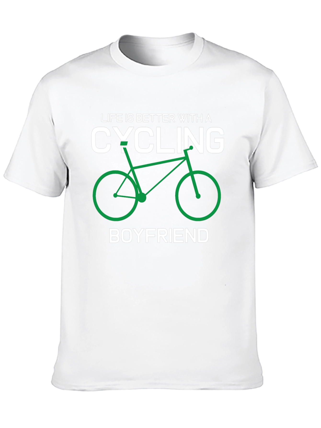 Cycling Boyfriend Graphic T-Shirt