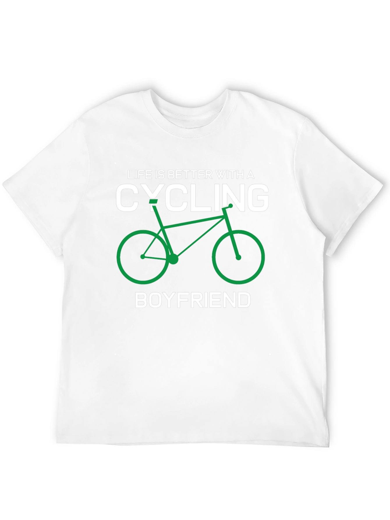 Cycling Boyfriend Graphic T-Shirt