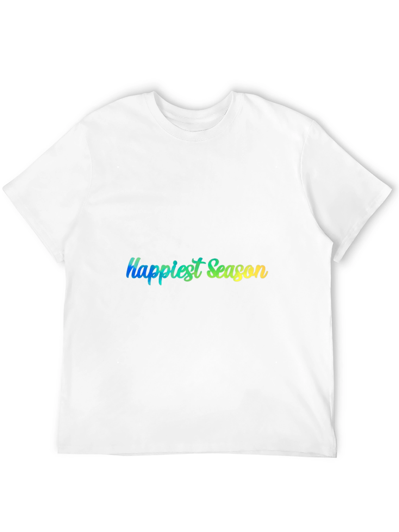 Happiest Season Black Crew Neck Tee