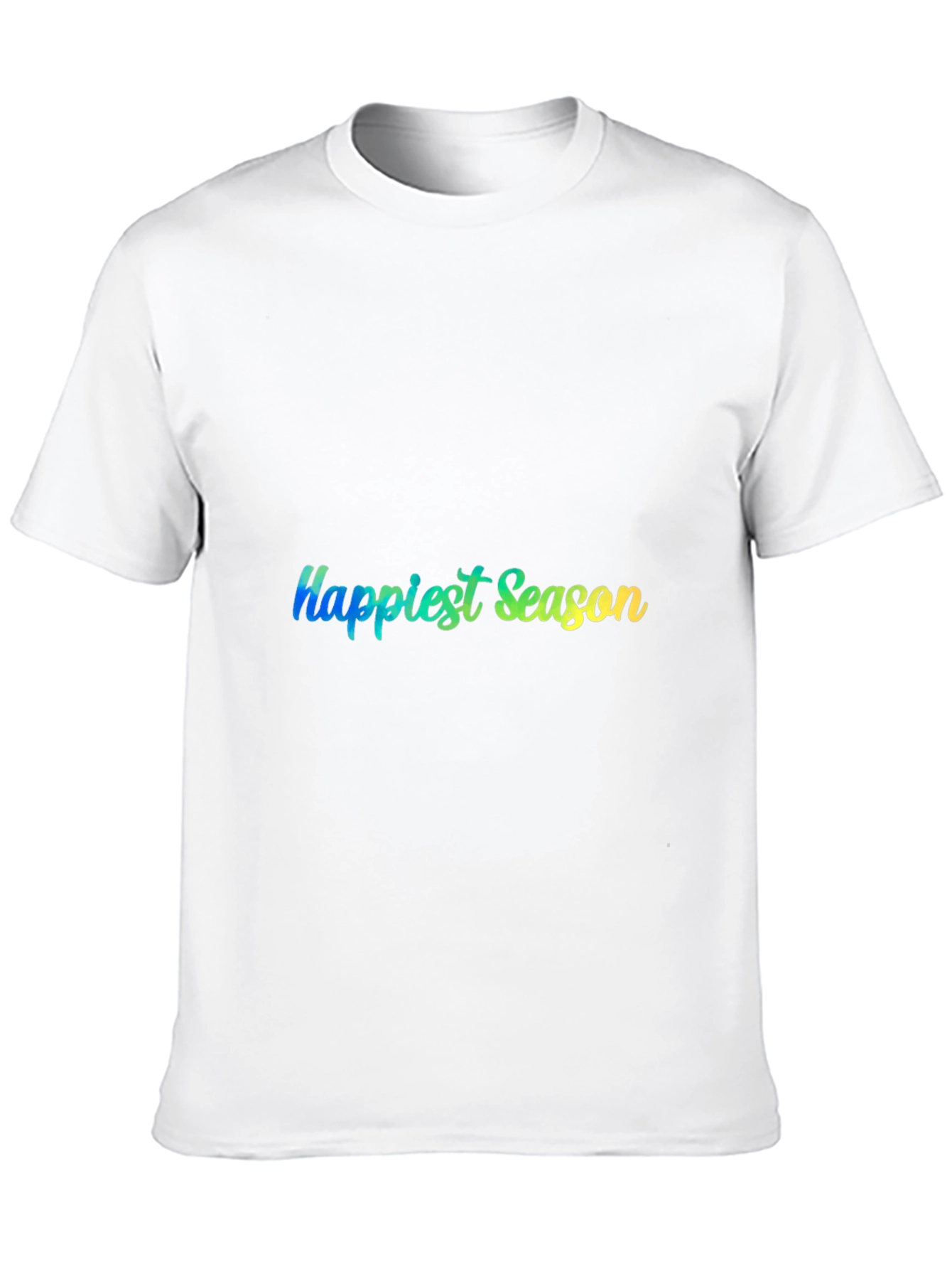 Happiest Season Black Crew Neck Tee