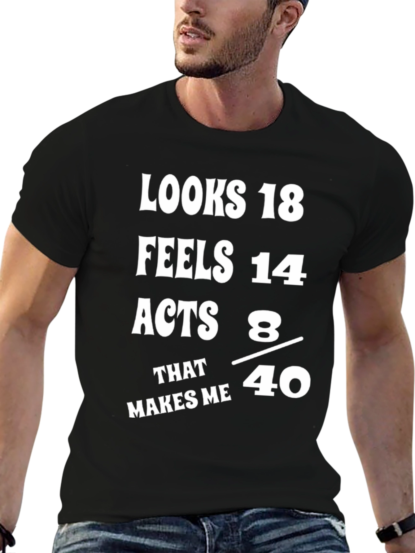 Funny Looks 18 Graphic T-Shirt