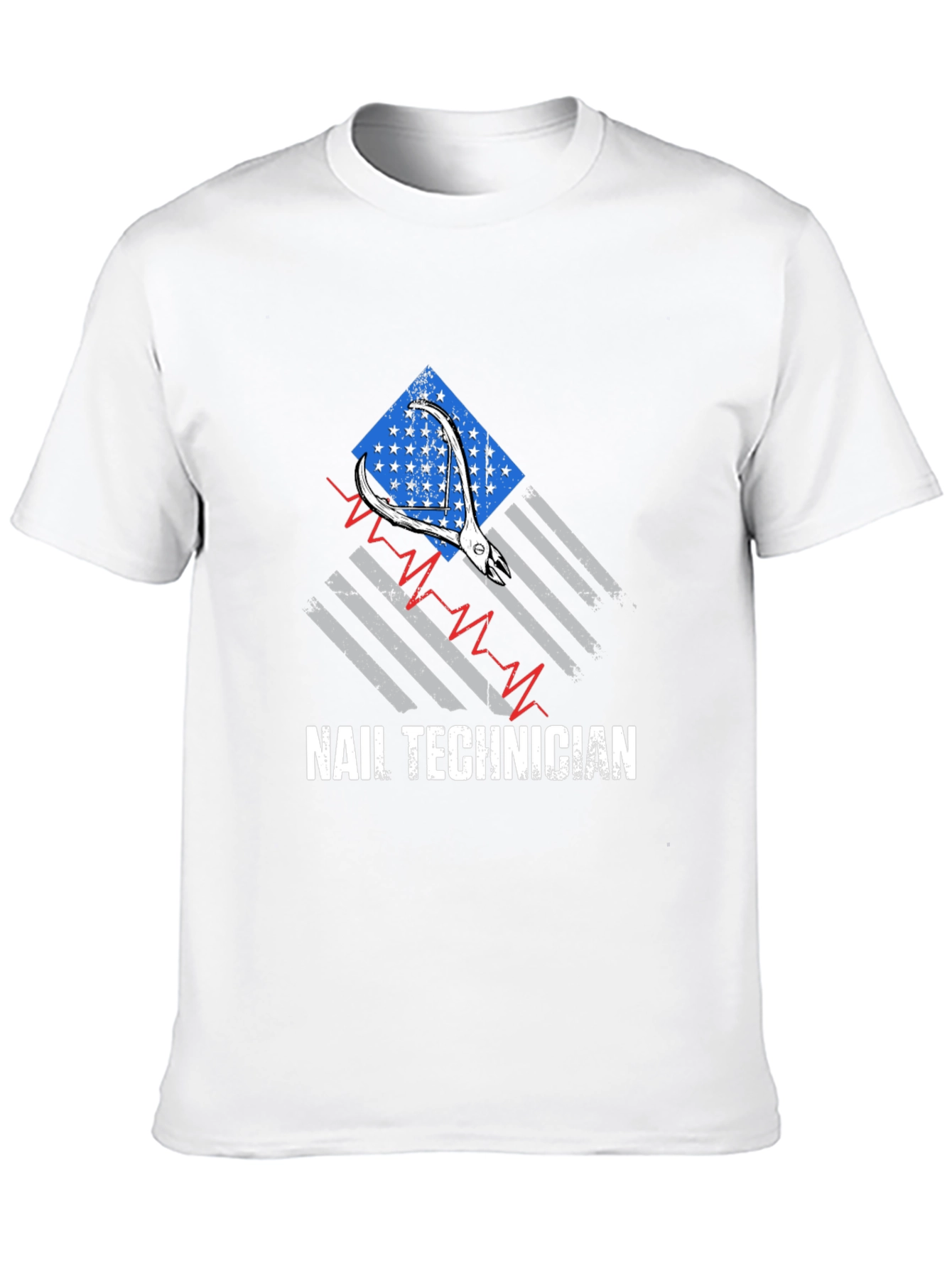 Nail Technician Patriotic T-Shirt
