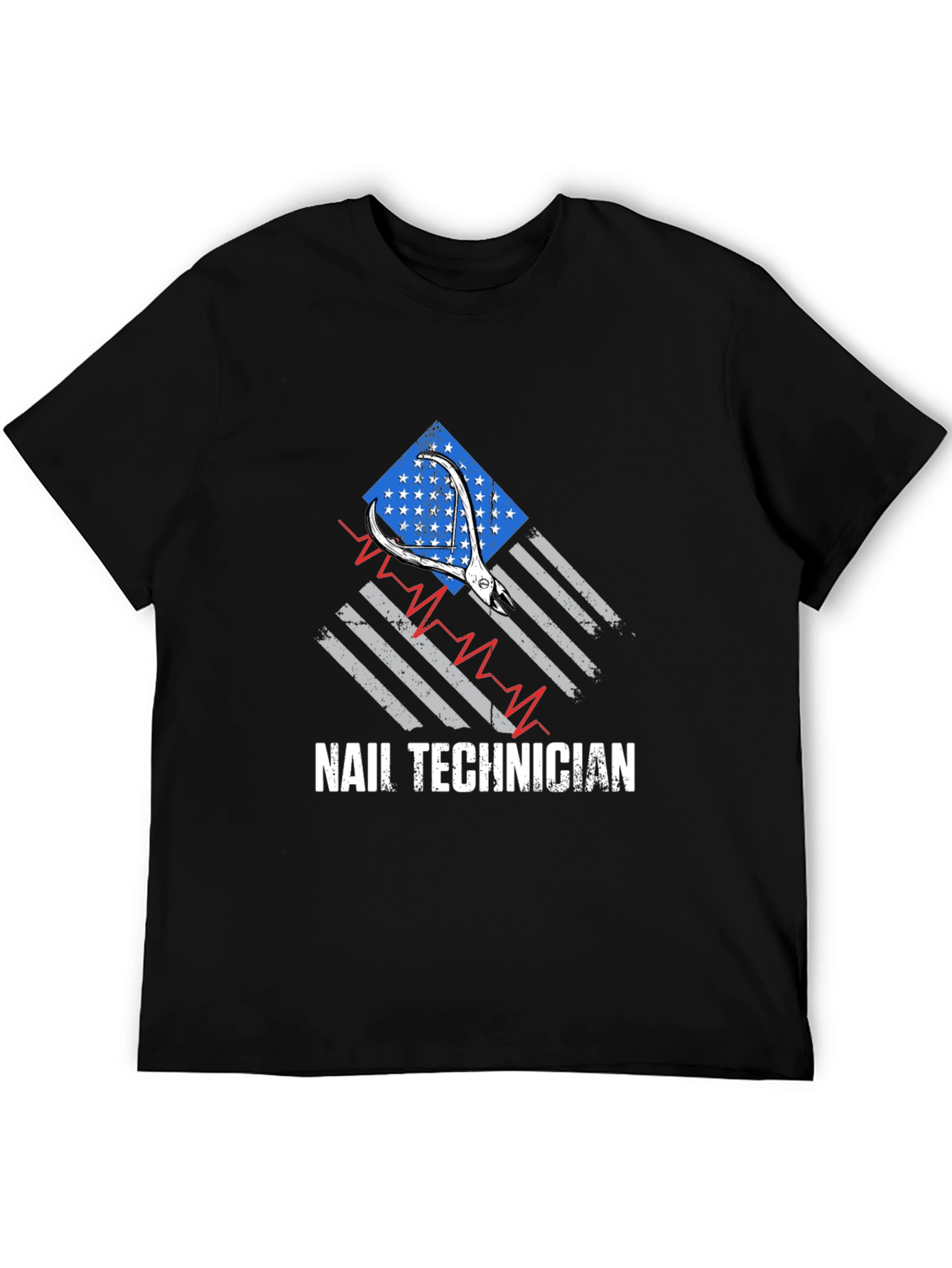 Nail Technician Patriotic T-Shirt