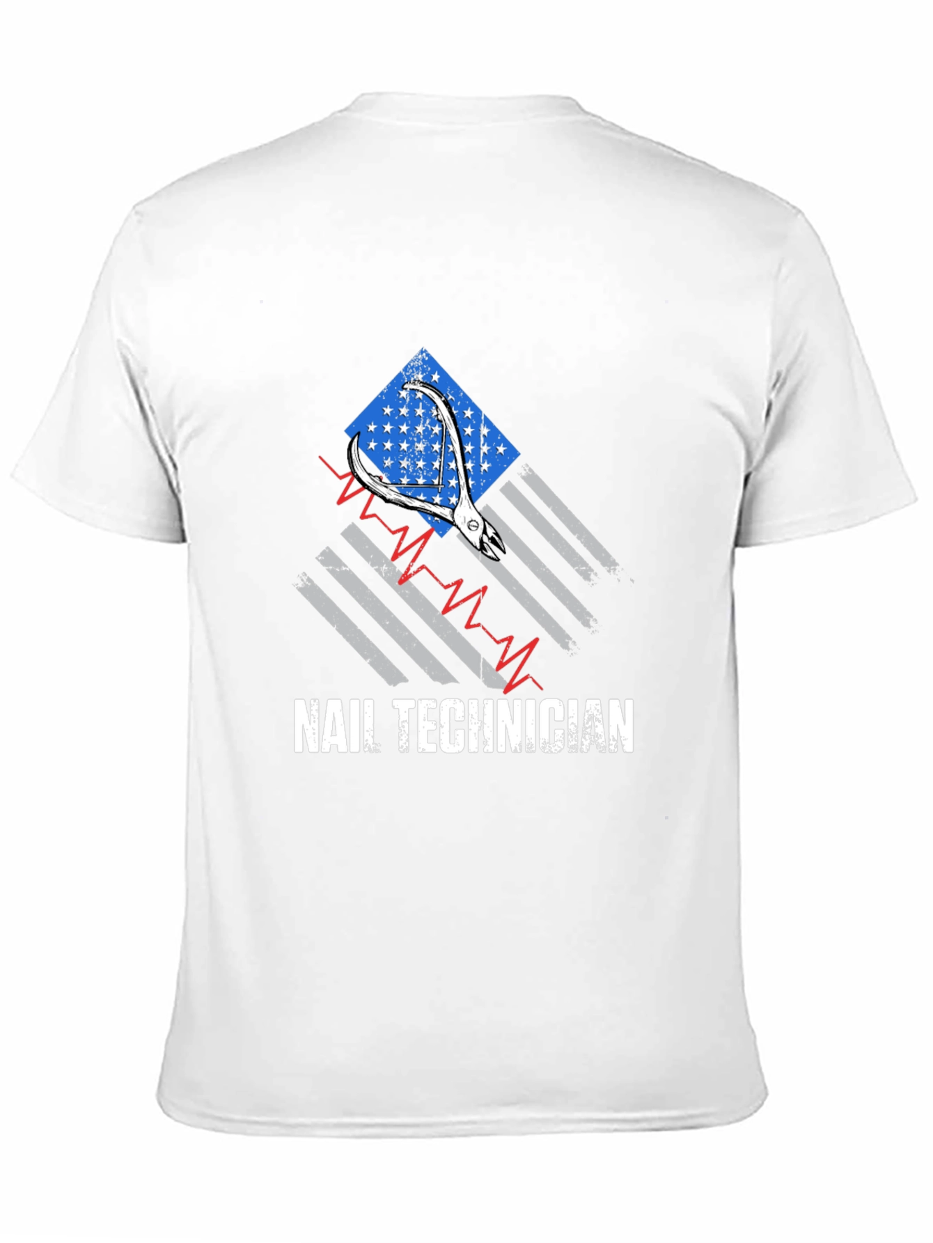 Nail Technician Patriotic T-Shirt