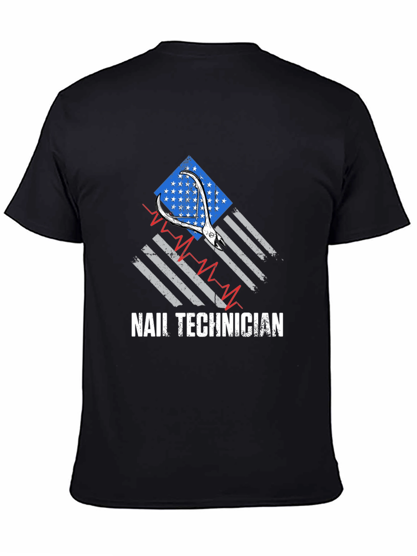 Nail Technician Patriotic T-Shirt