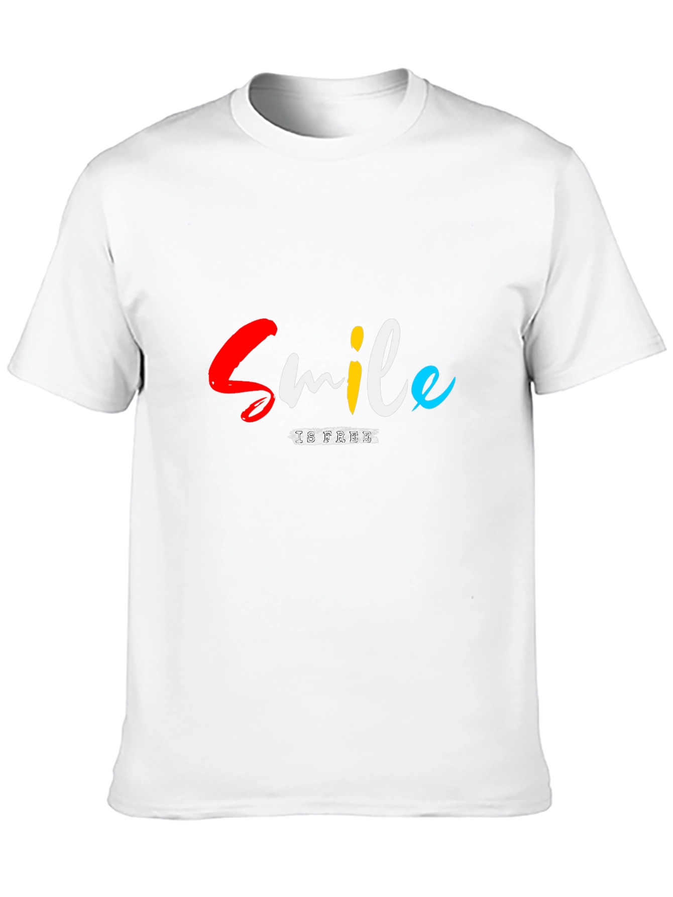 Smile is Free Black T-Shirt