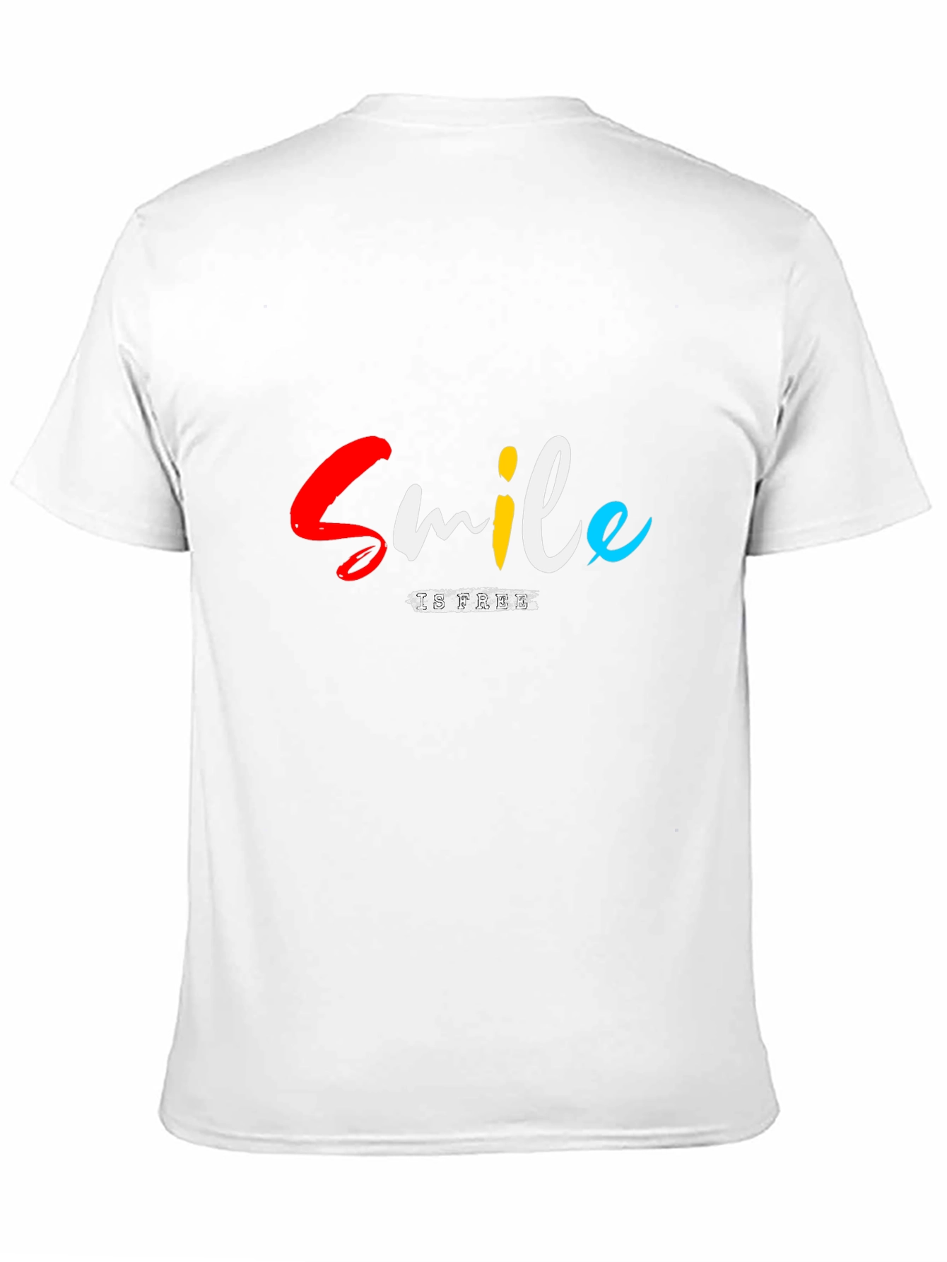 Smile is Free Black T-Shirt