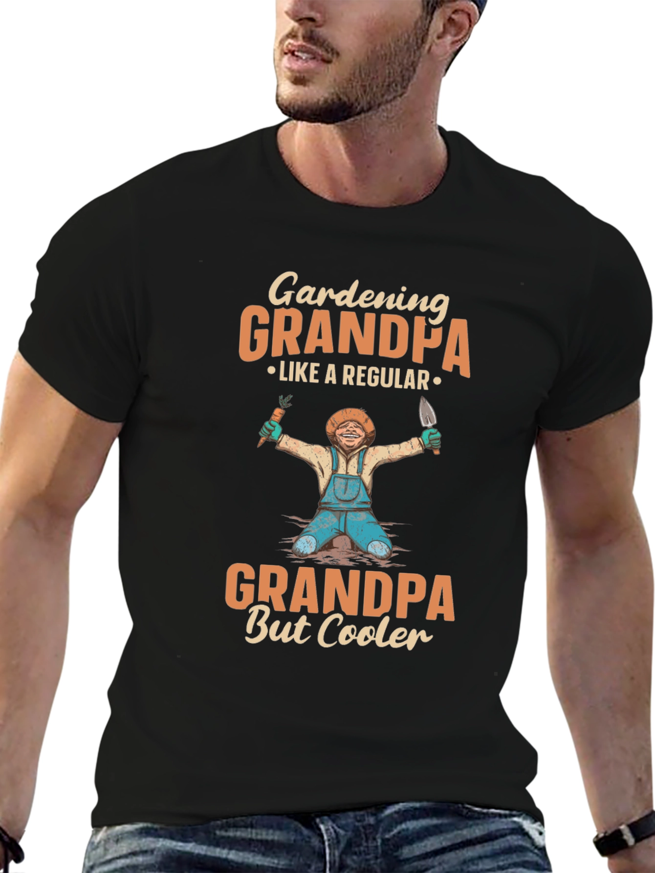 Gardening Grandpa T-Shirt - Regular But Cooler!