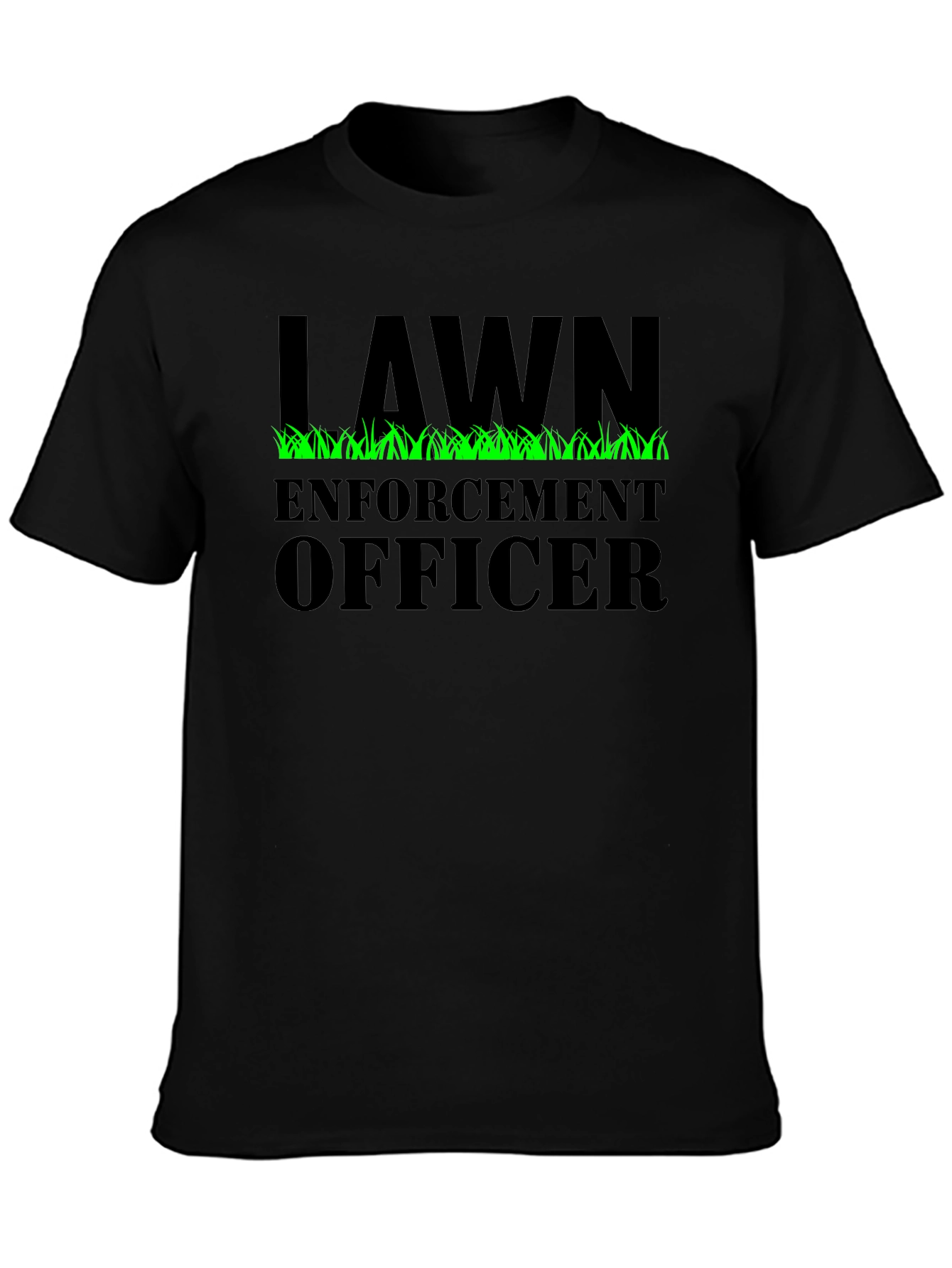 Lawn Enforcement Officer Graphic Tee