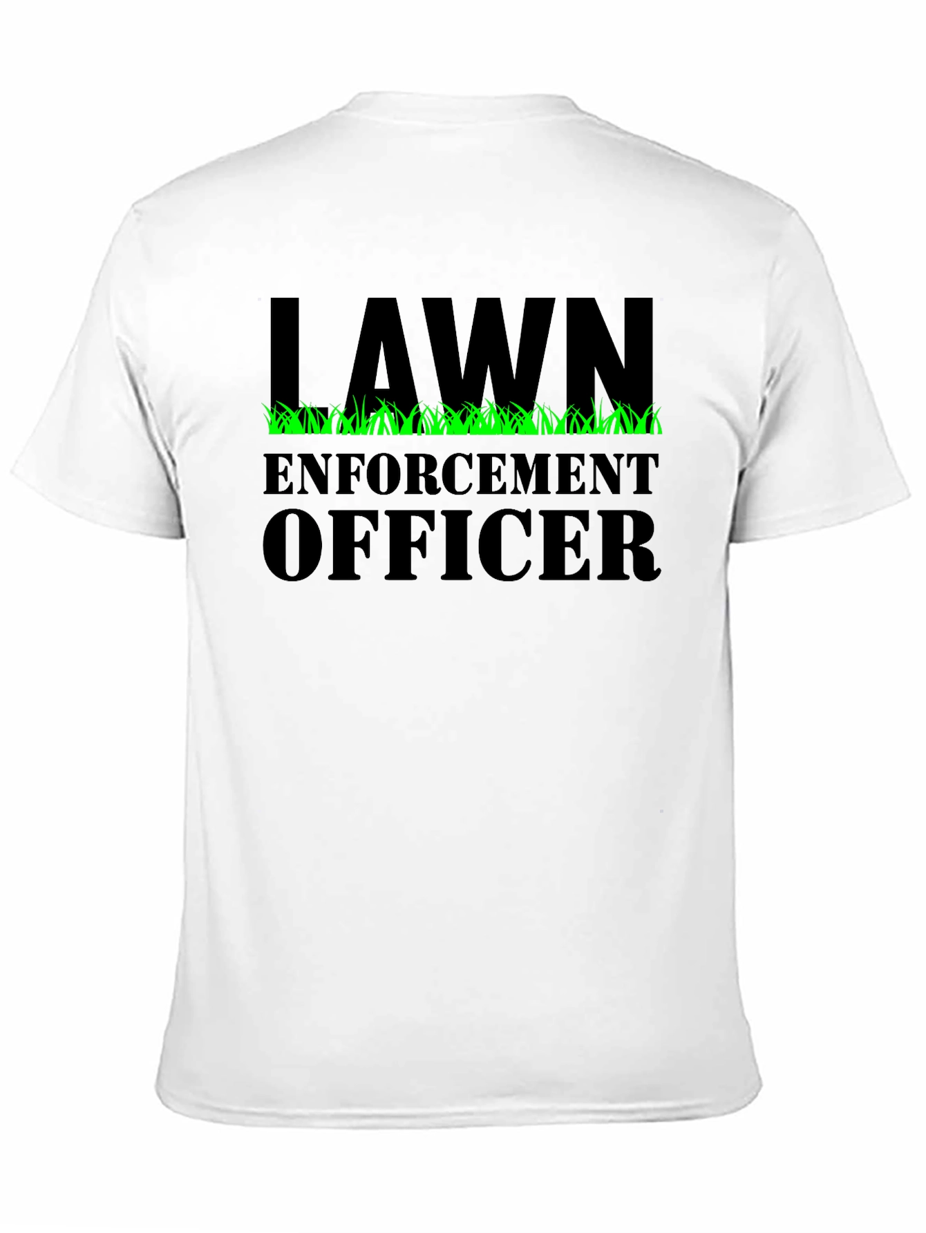 Lawn Enforcement Officer Graphic Tee