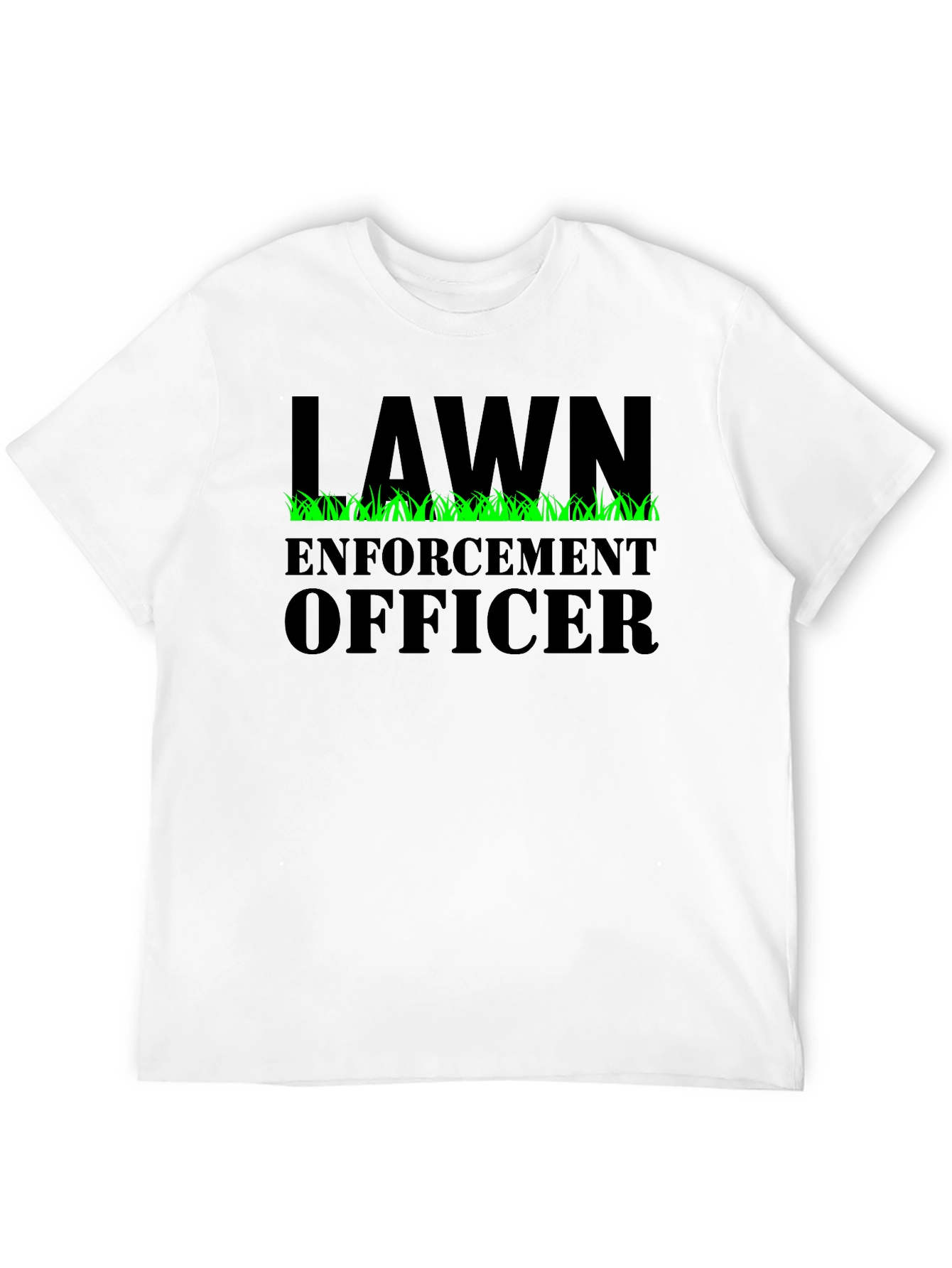 Lawn Enforcement Officer Graphic Tee
